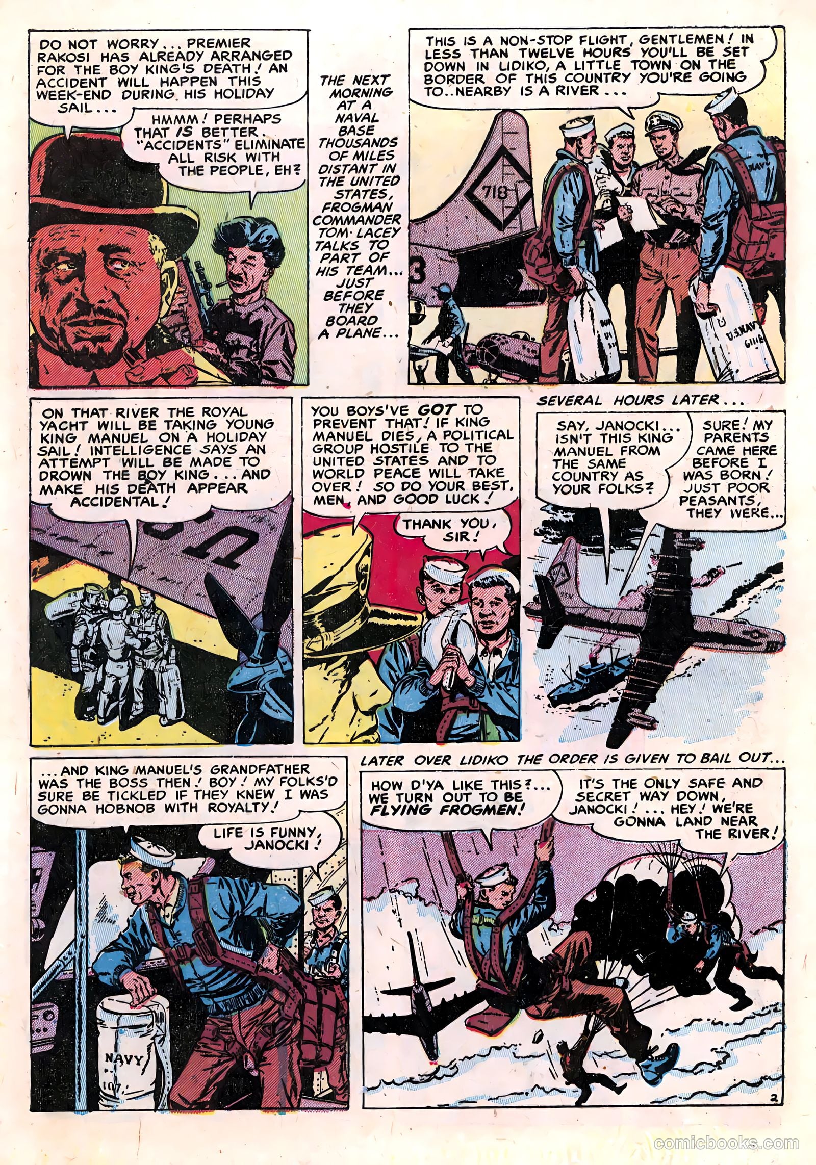 Frogman #10 (1953) — page 9 of 36