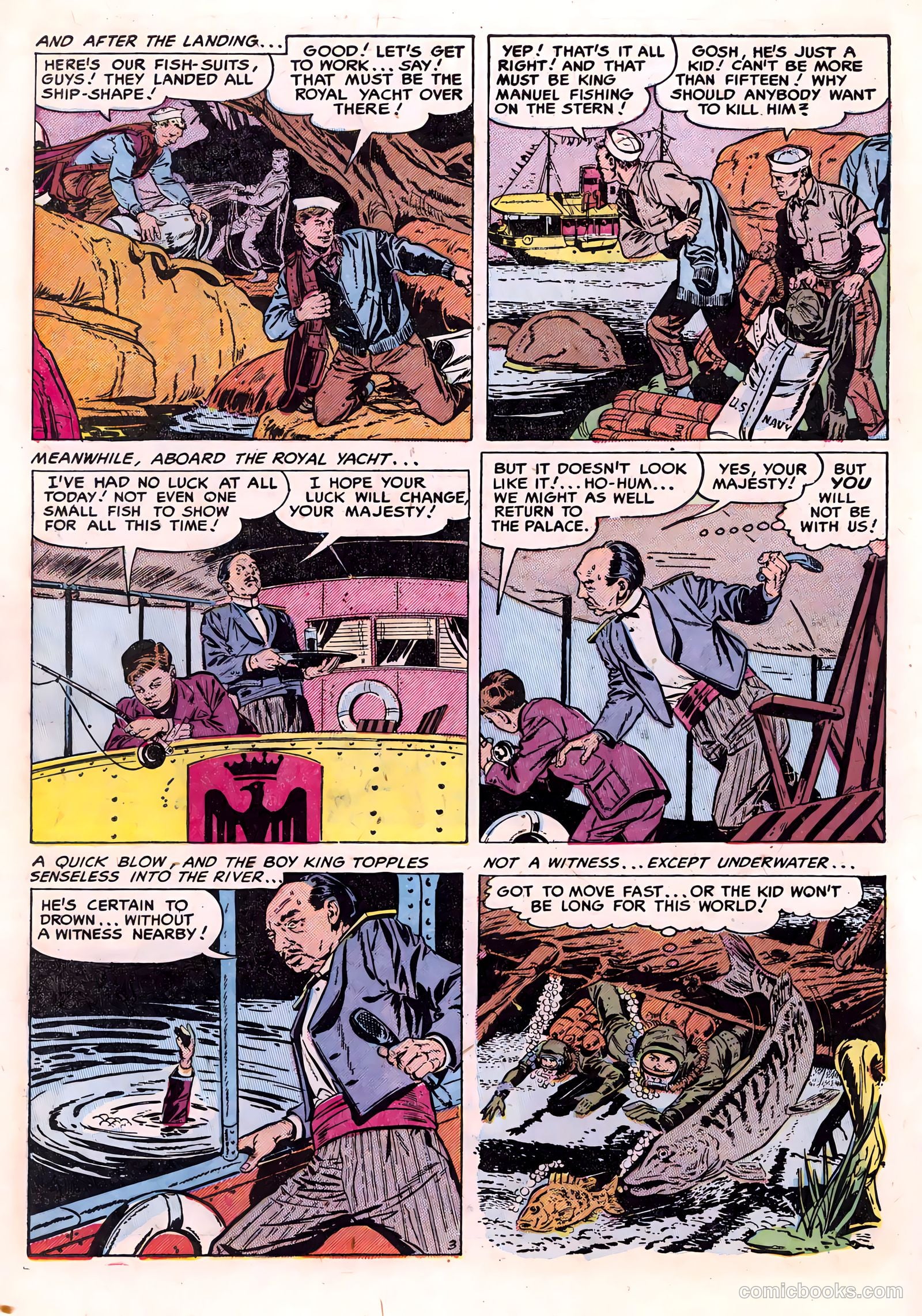 Frogman #10 (1953) — page 10 of 36