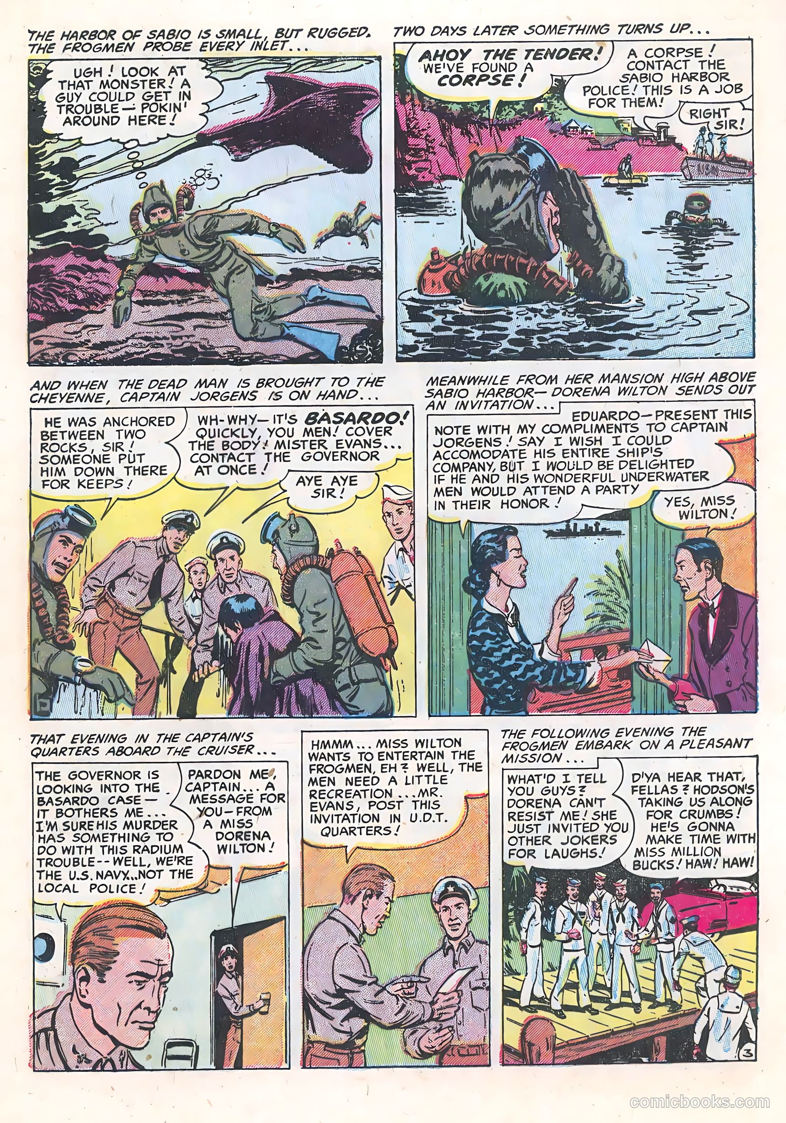 Frogman #10 (1953) — page 16 of 36
