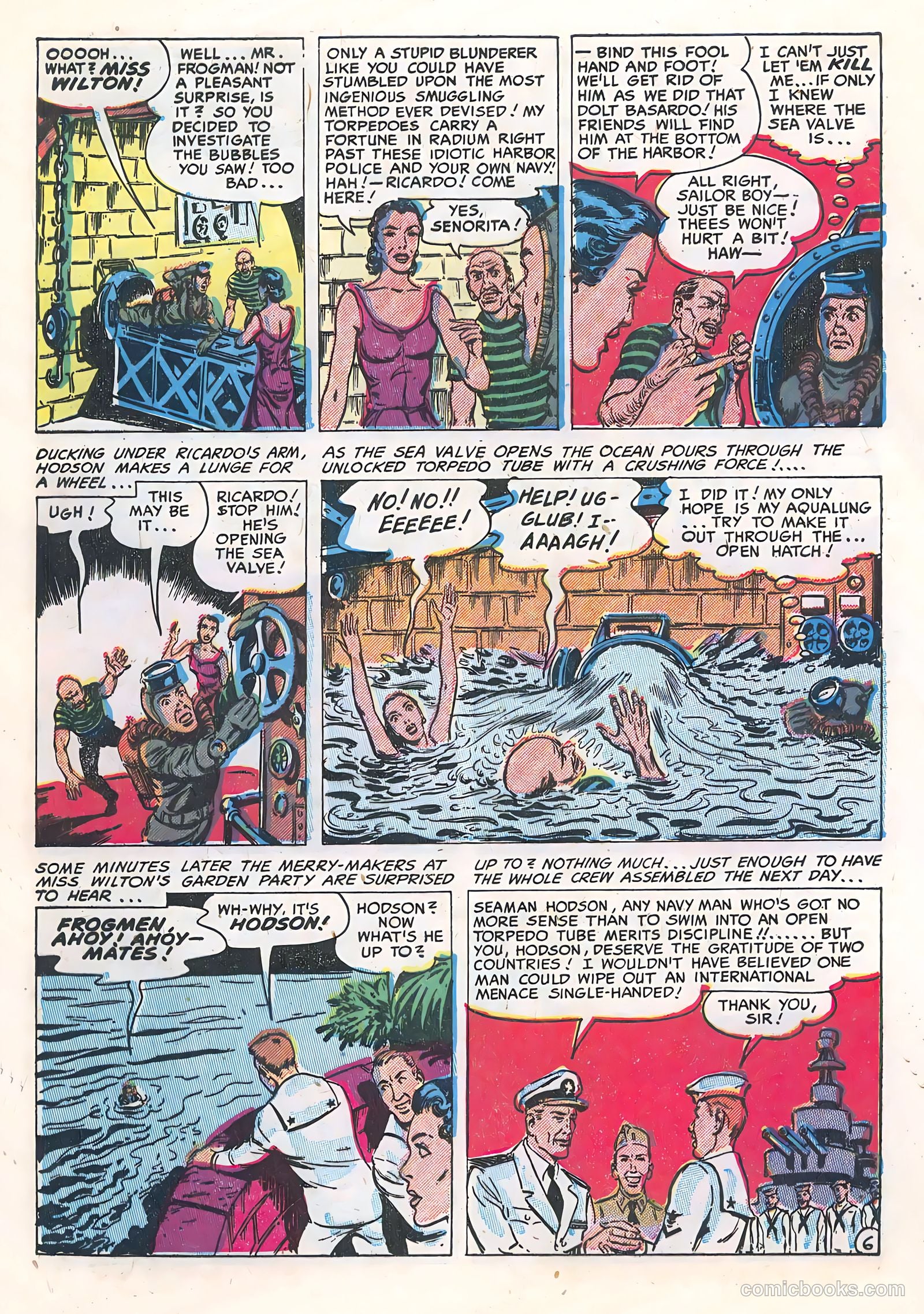 Frogman #10 (1953) — page 20 of 36
