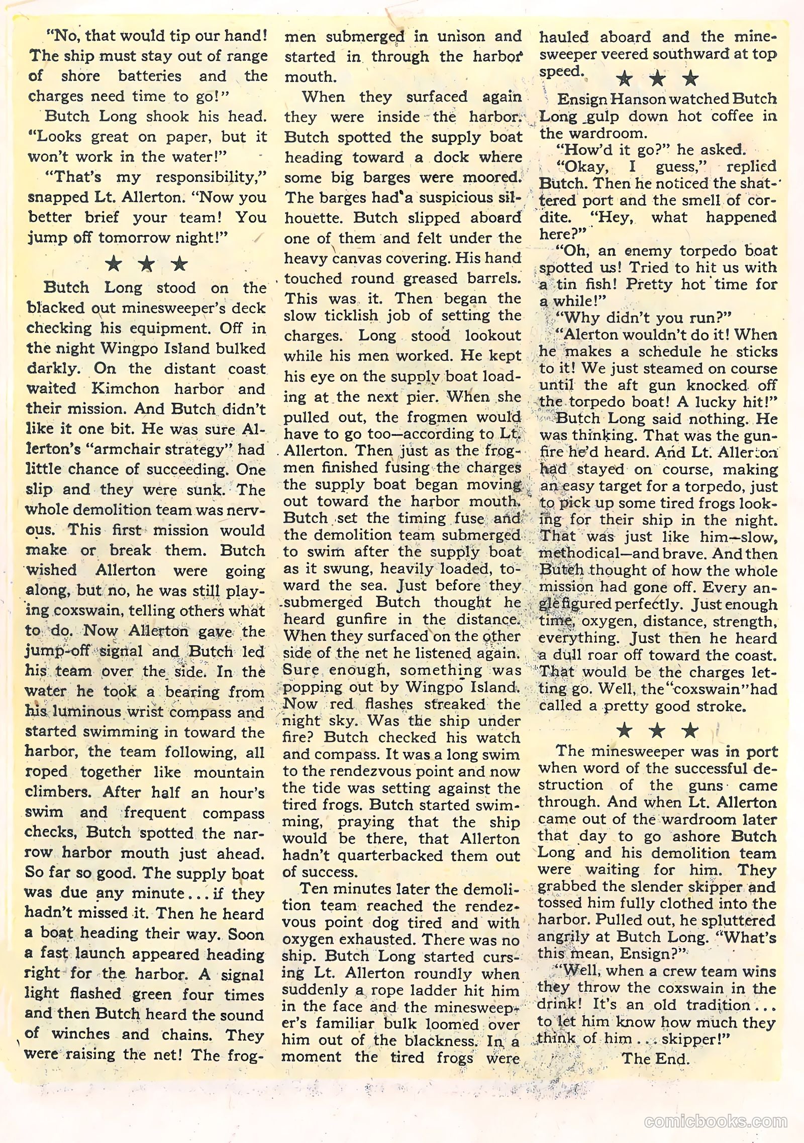 Frogman #10 (1953) — page 22 of 36