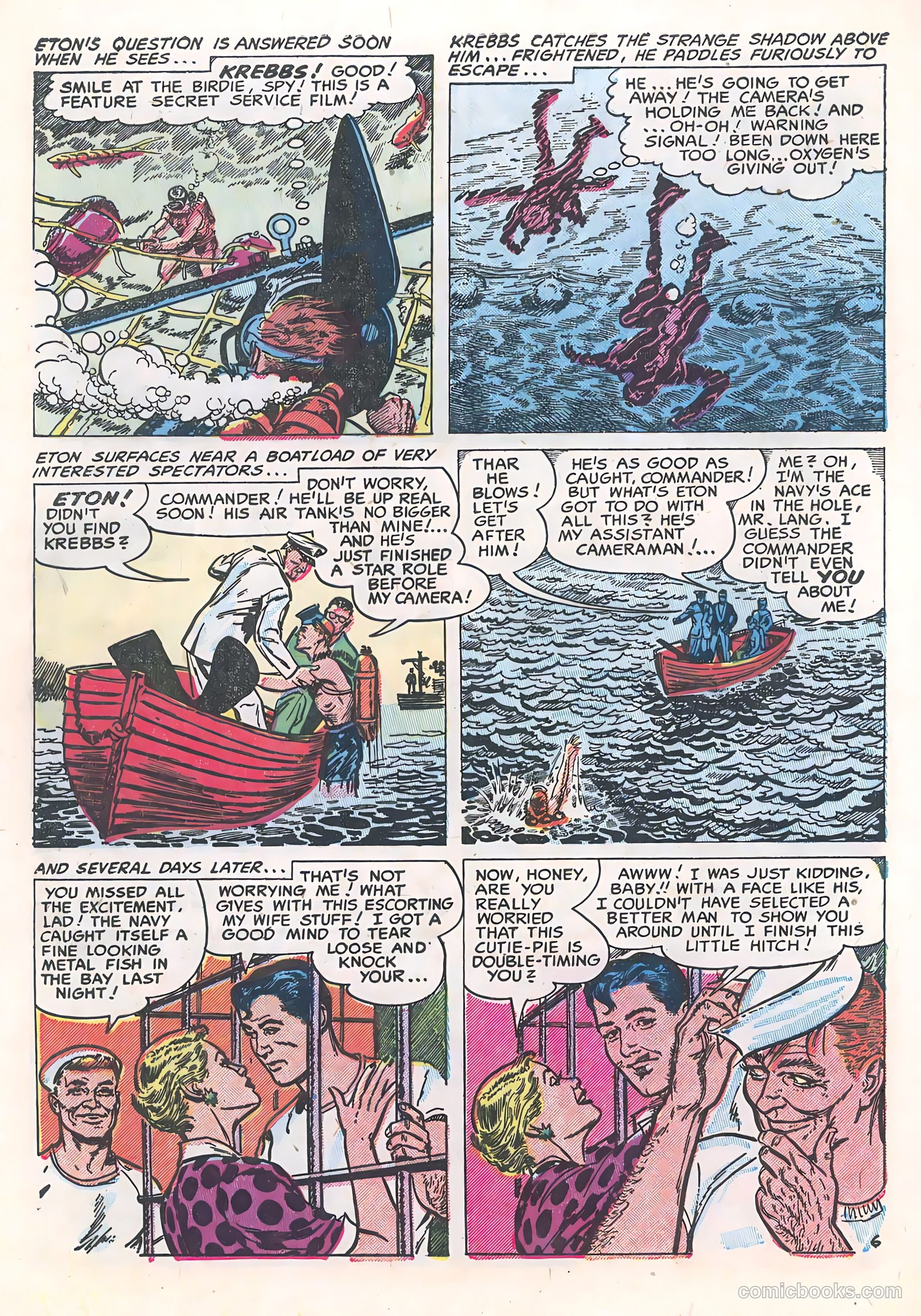 Frogman #10 (1953) — page 28 of 36