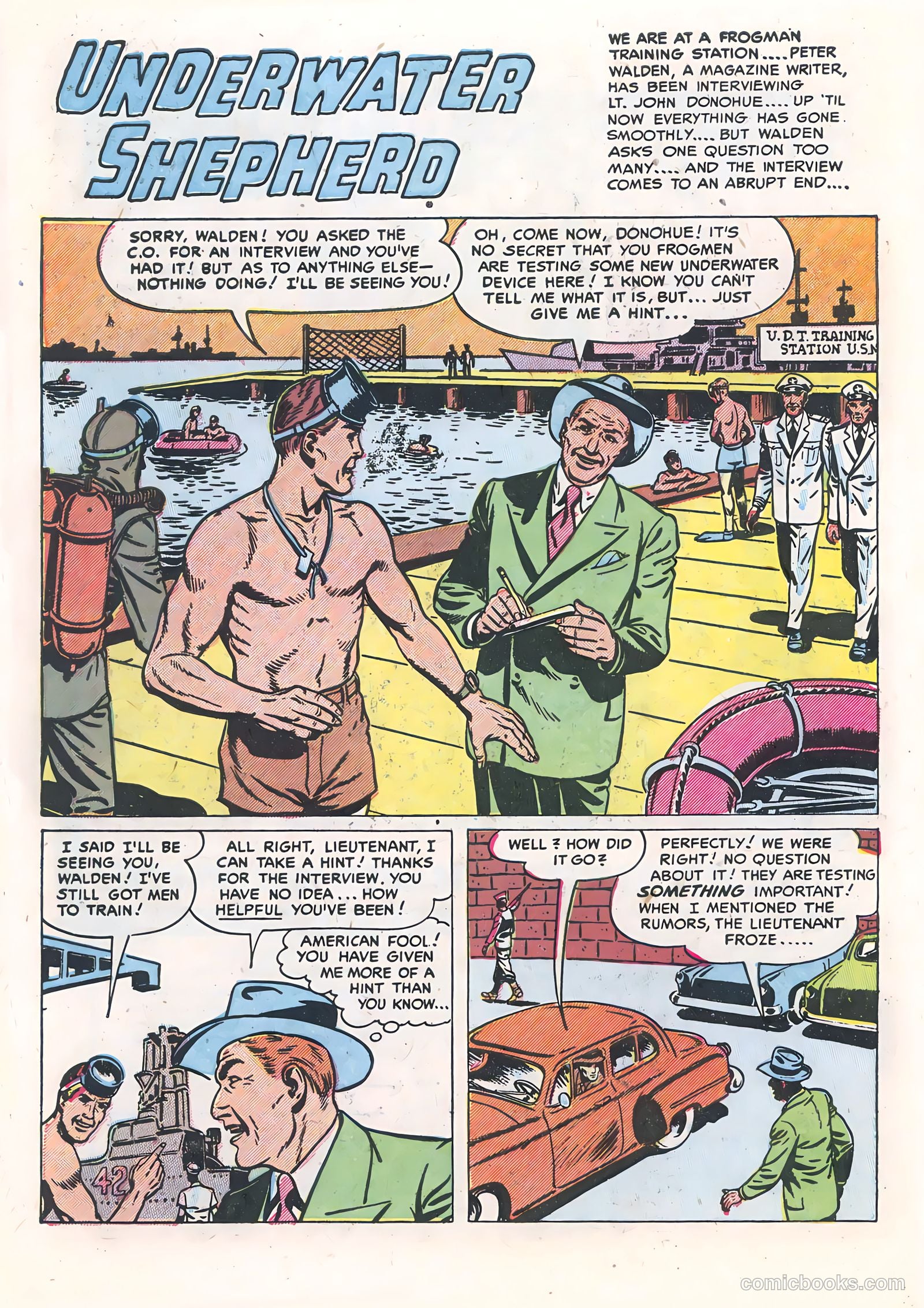 Frogman #10 (1953) — page 30 of 36