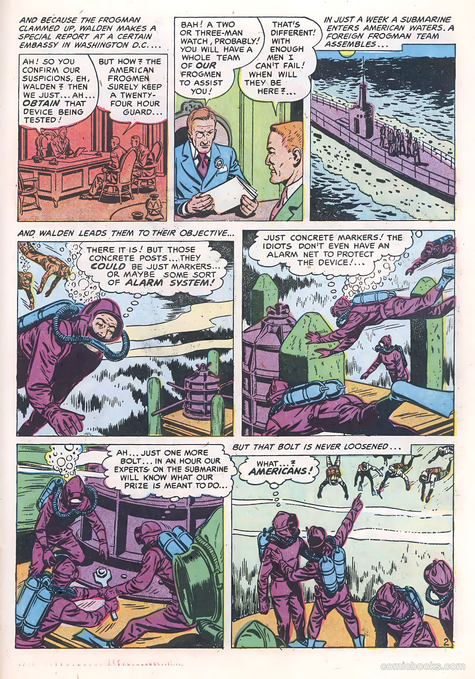 Frogman #10 (1953) — page 31 of 36