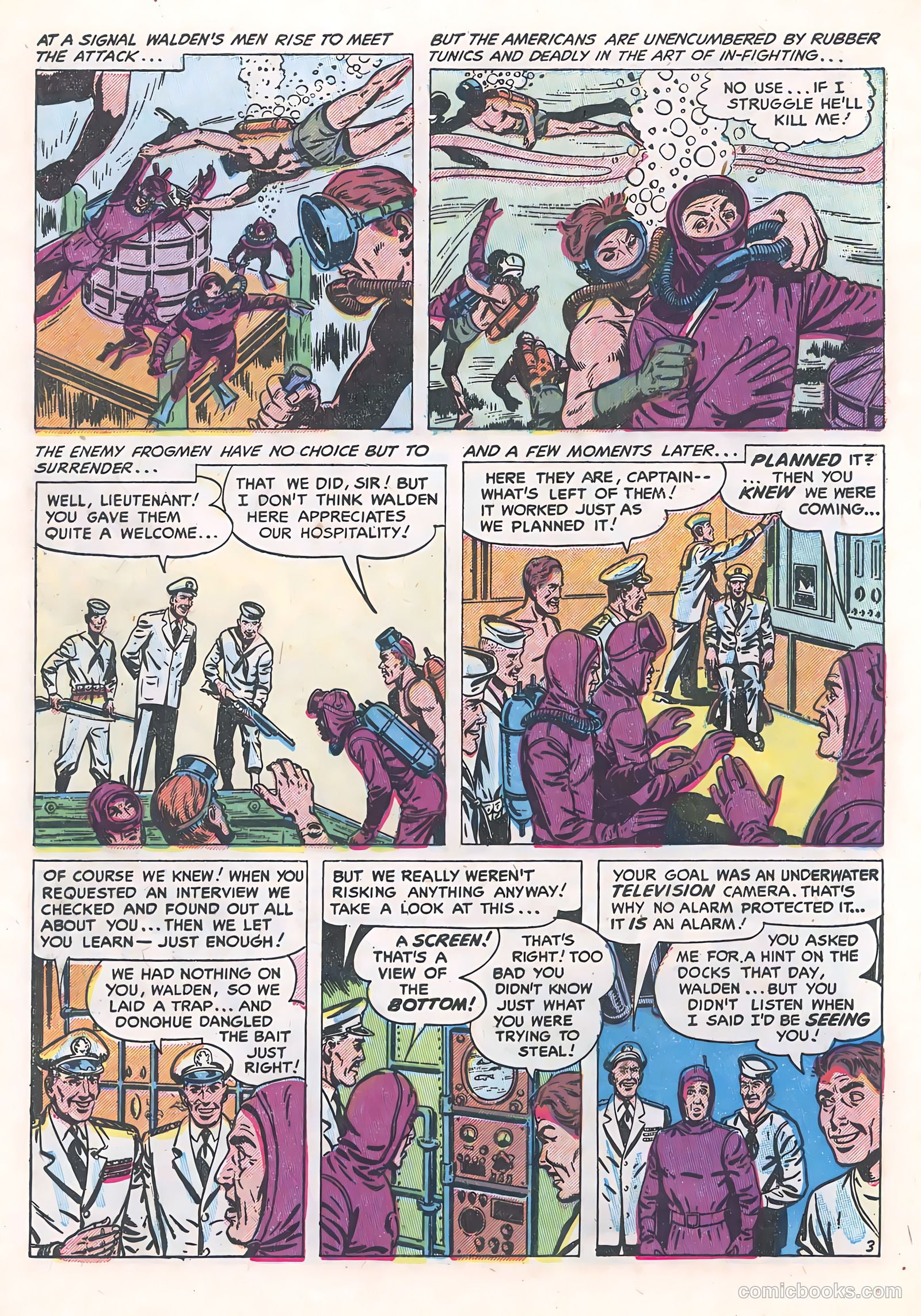 Frogman #10 (1953) — page 32 of 36