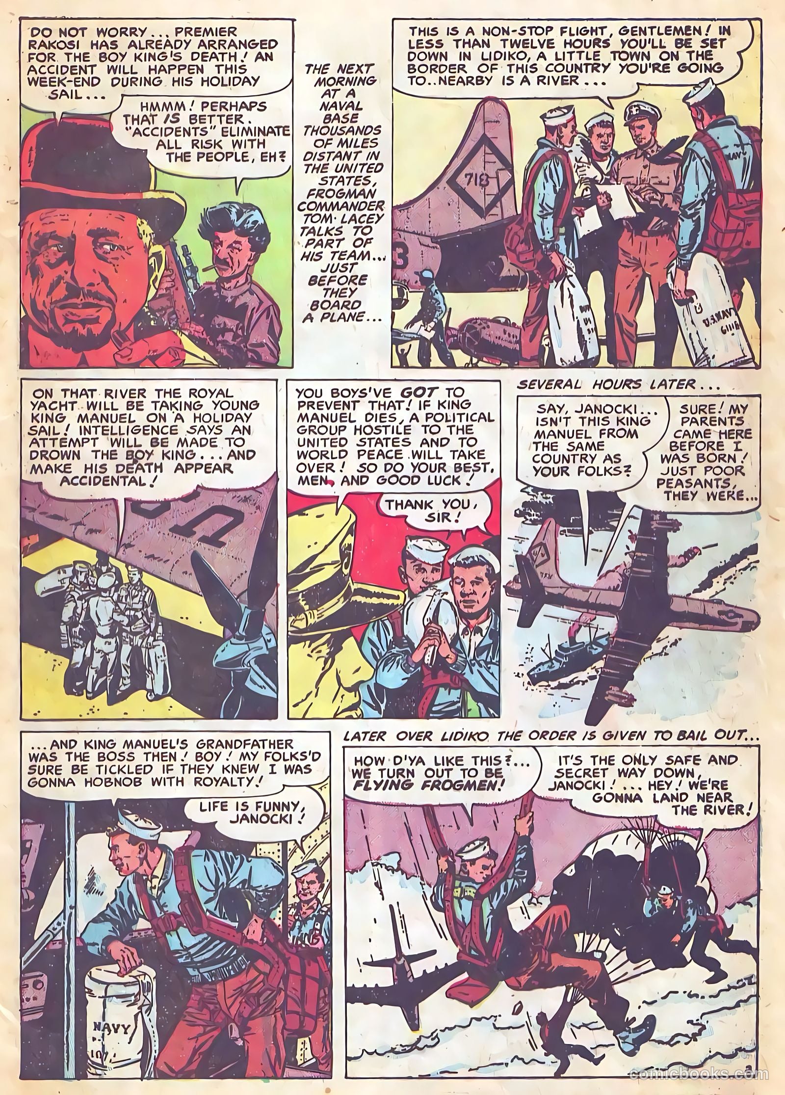 Frogman #10 (1953) — page 9 of 36
