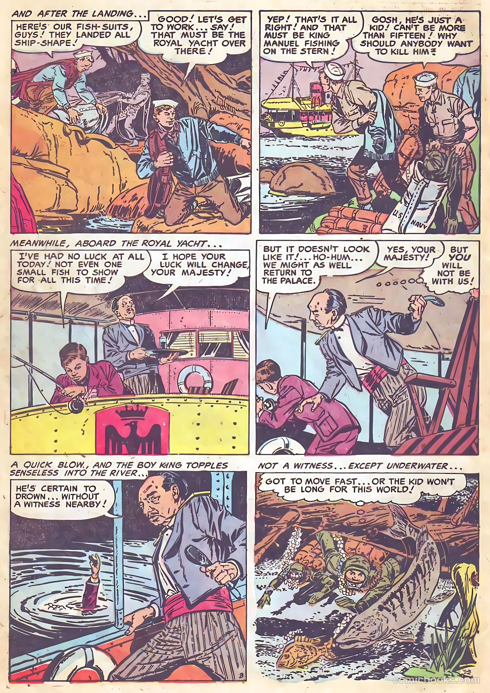 Frogman #10 (1953) — page 10 of 36