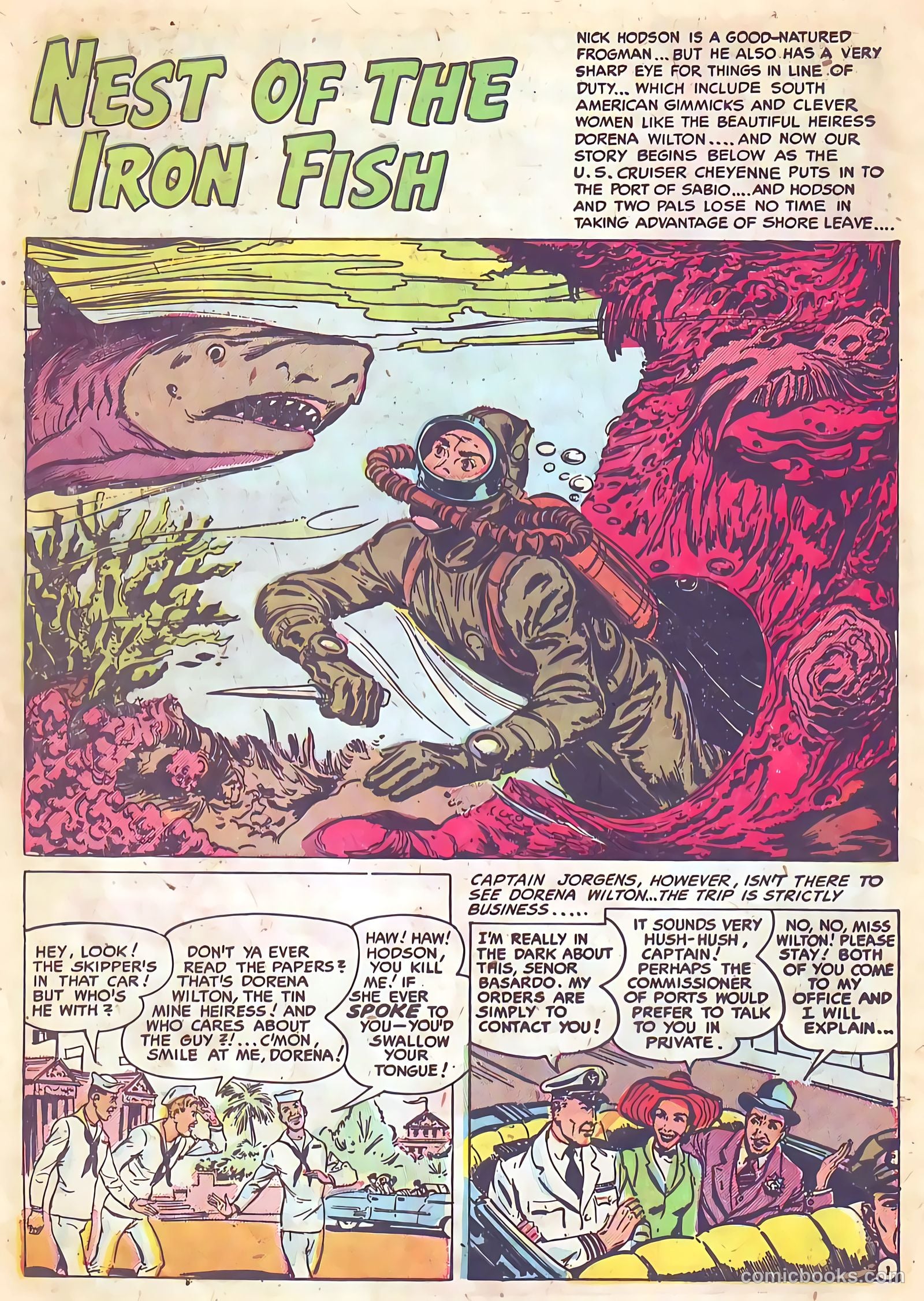 Frogman #10 (1953) — page 14 of 36