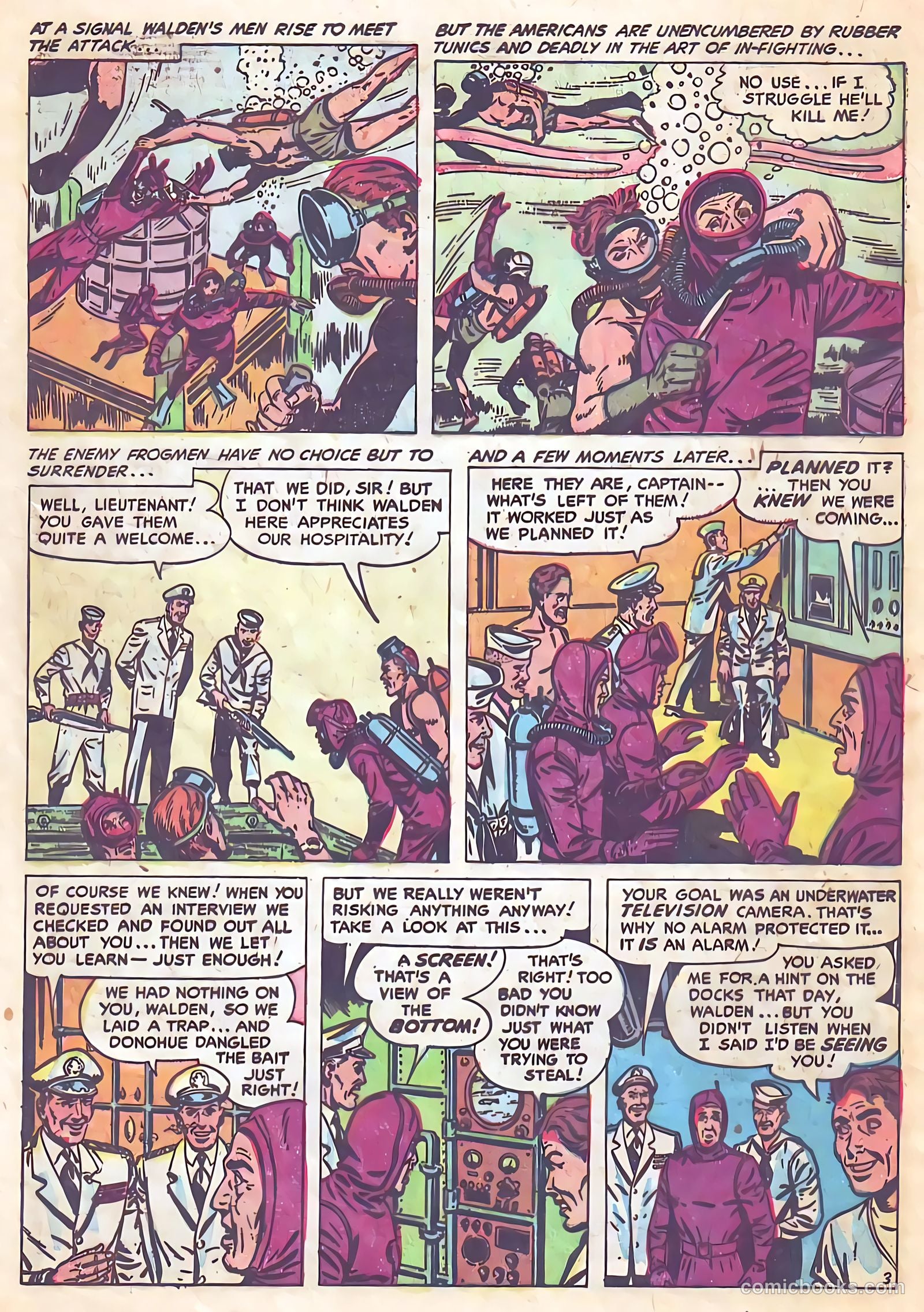 Frogman #10 (1953) — page 32 of 36