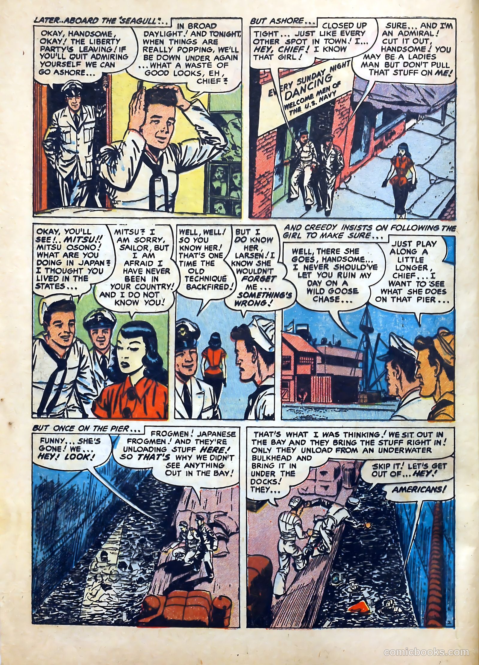 Frogman #11 (1953) — page 4 of 38