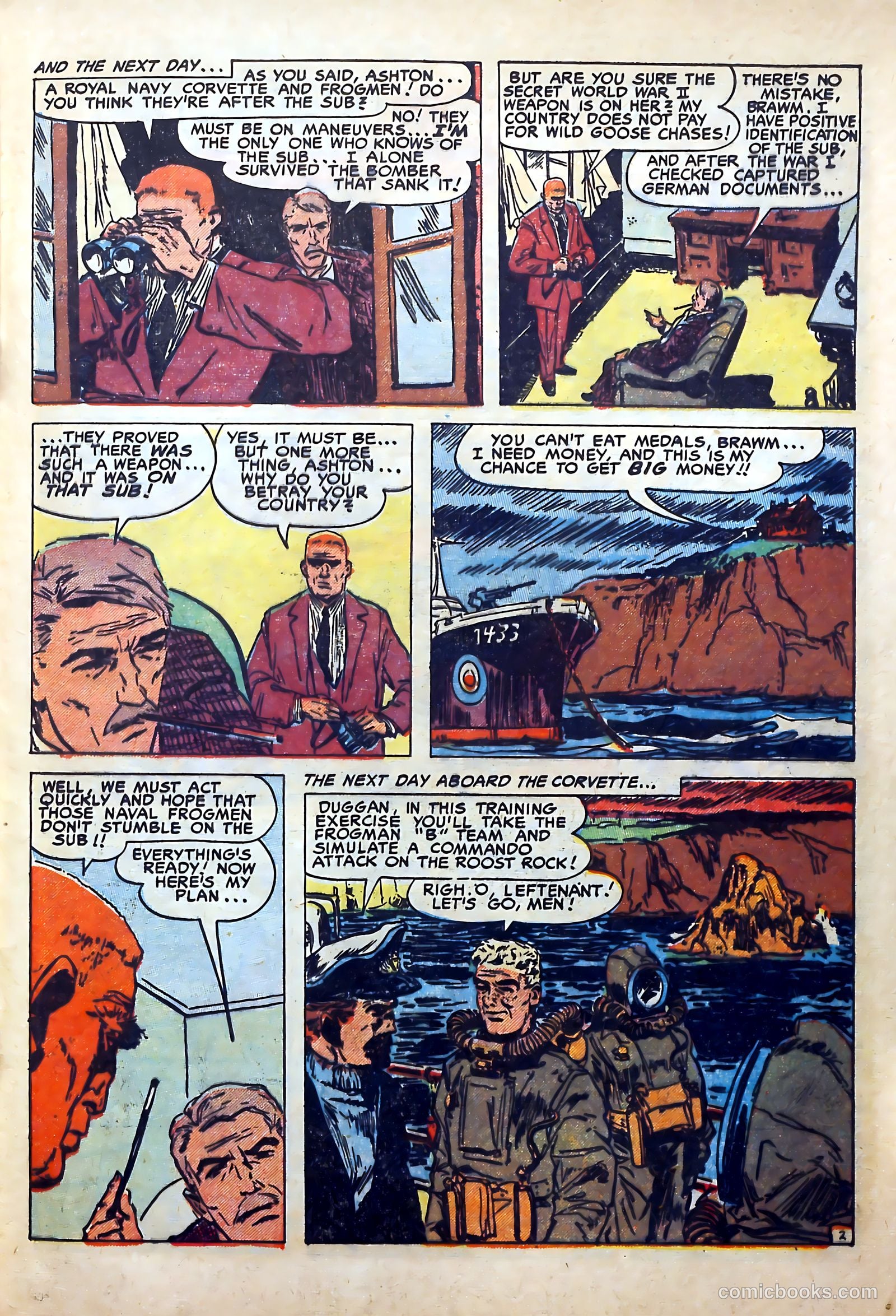 Frogman #11 (1953) — page 9 of 38