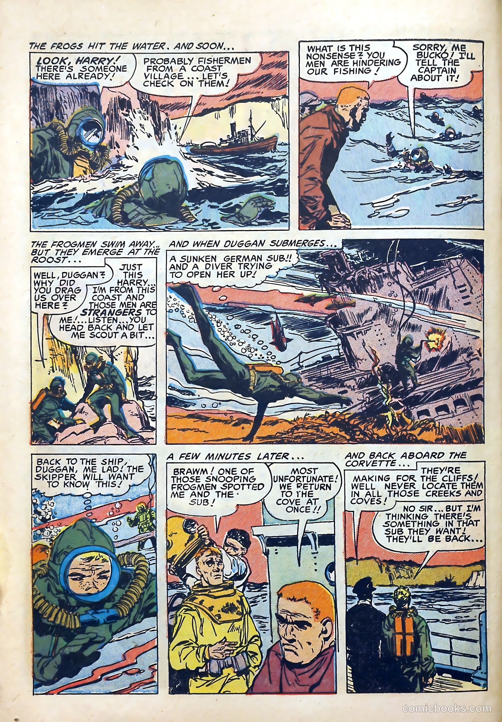 Frogman #11 (1953) — page 10 of 38