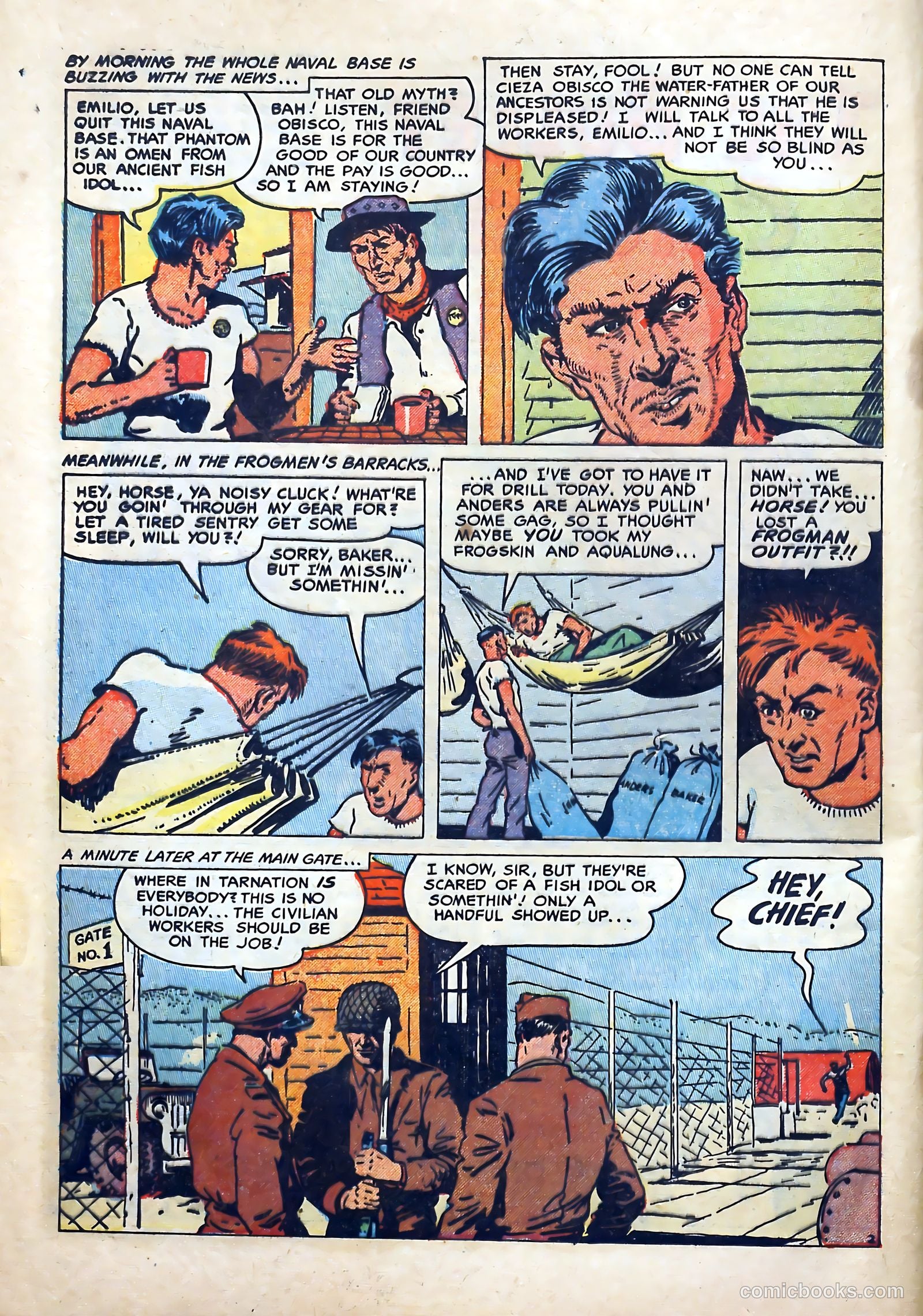 Frogman #11 (1953) — page 16 of 38