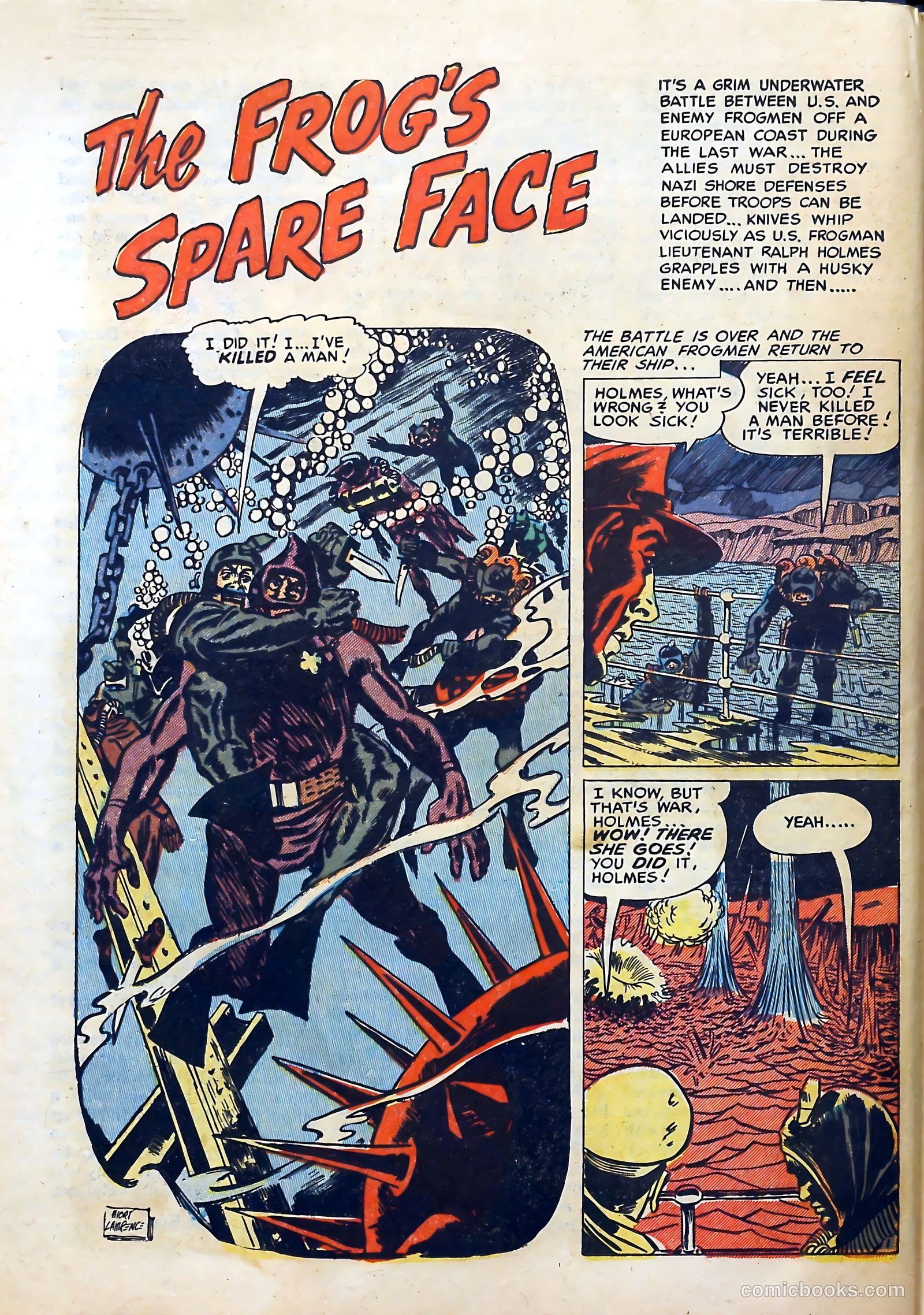 Frogman #11 (1953) — page 22 of 38