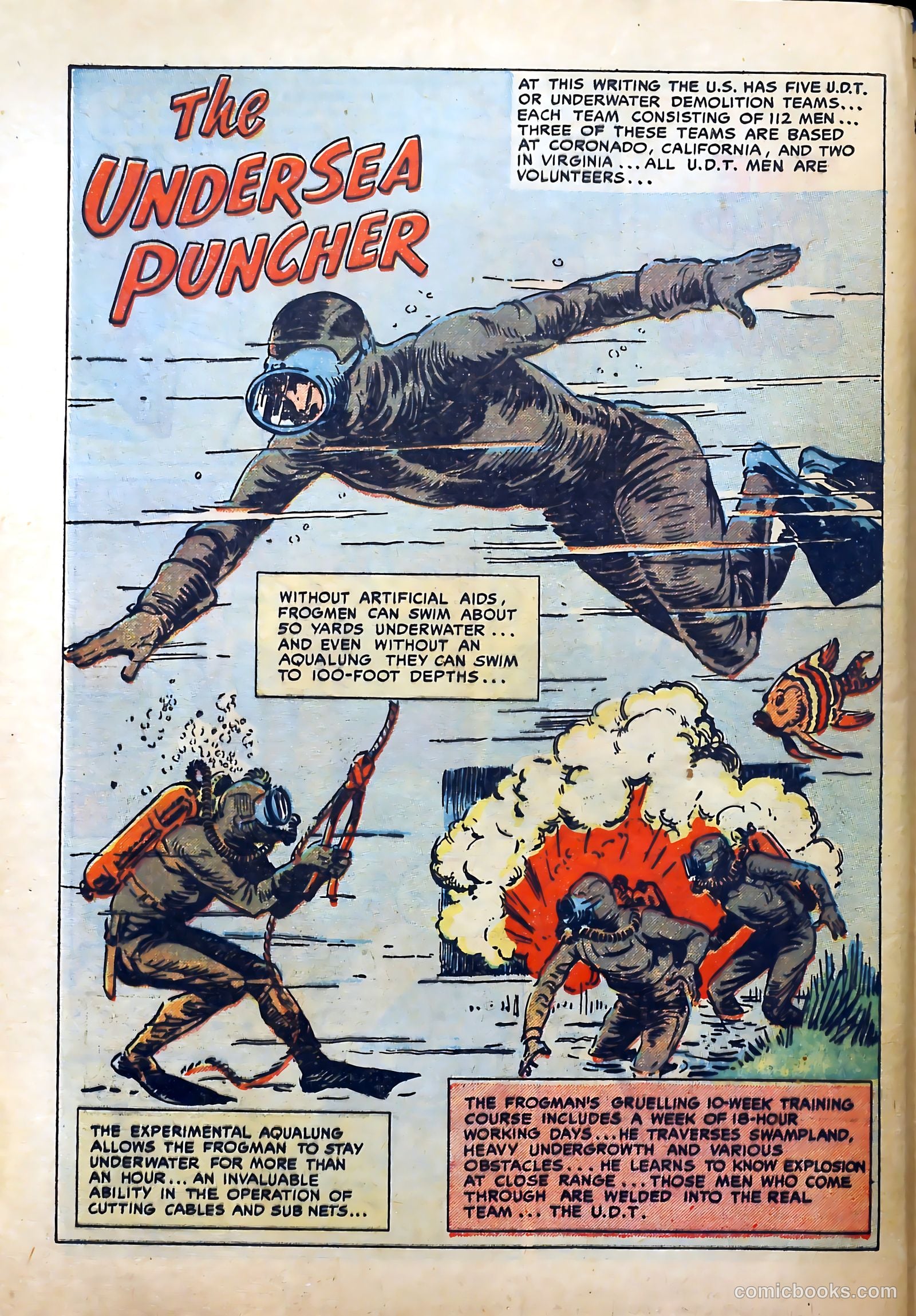 Frogman #11 (1953) — page 28 of 38