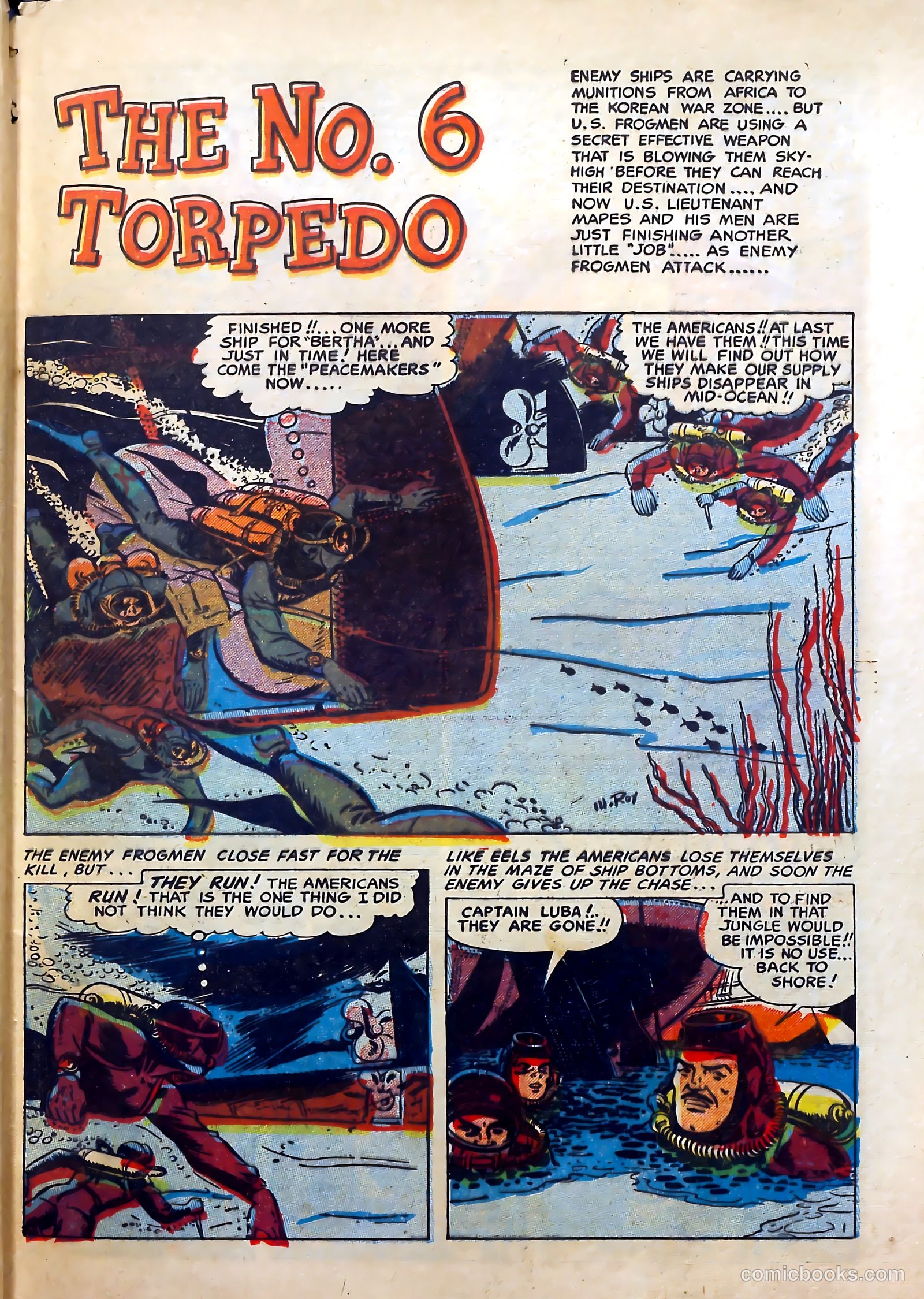 Frogman #11 (1953) — page 29 of 38