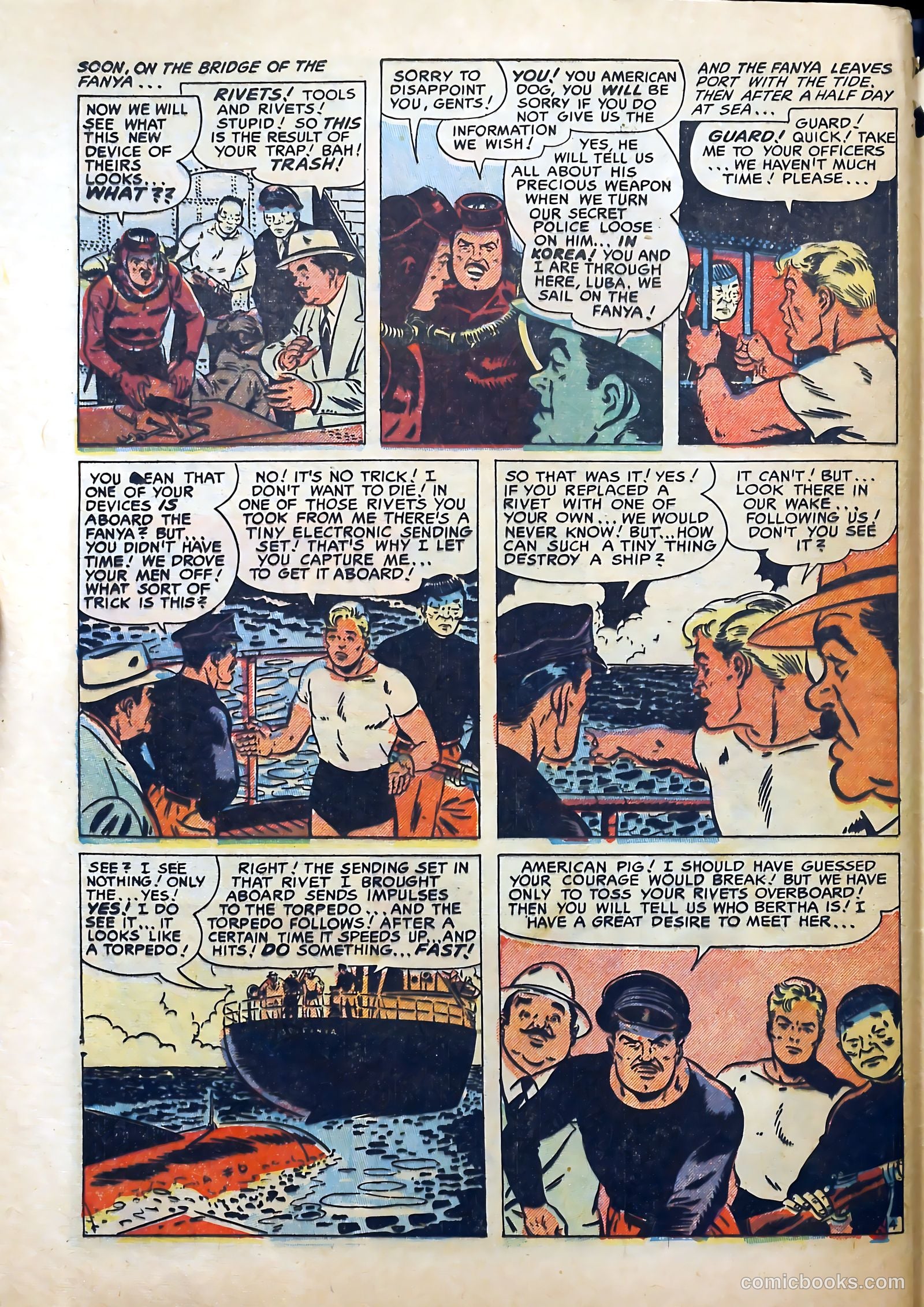 Frogman #11 (1953) — page 32 of 38