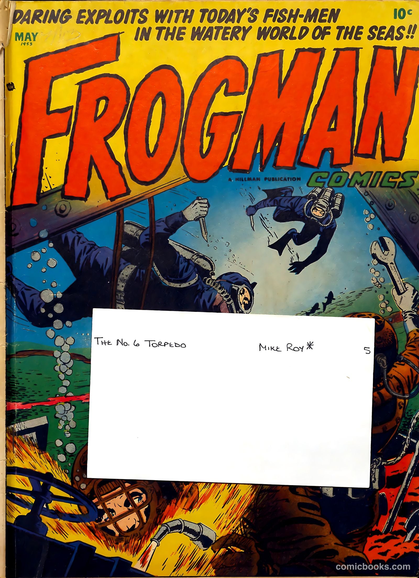 Frogman #11 (1953) — page 38 of 38