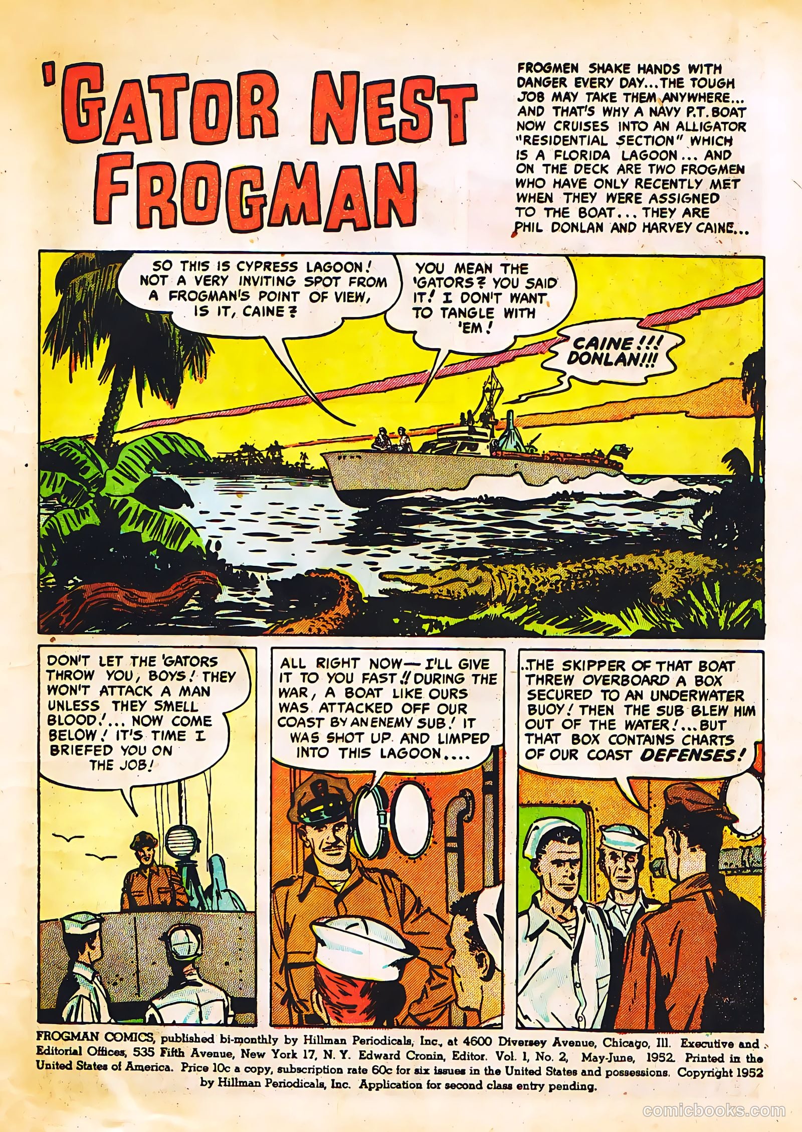 Frogman #2 (1952) — page 3 of 36