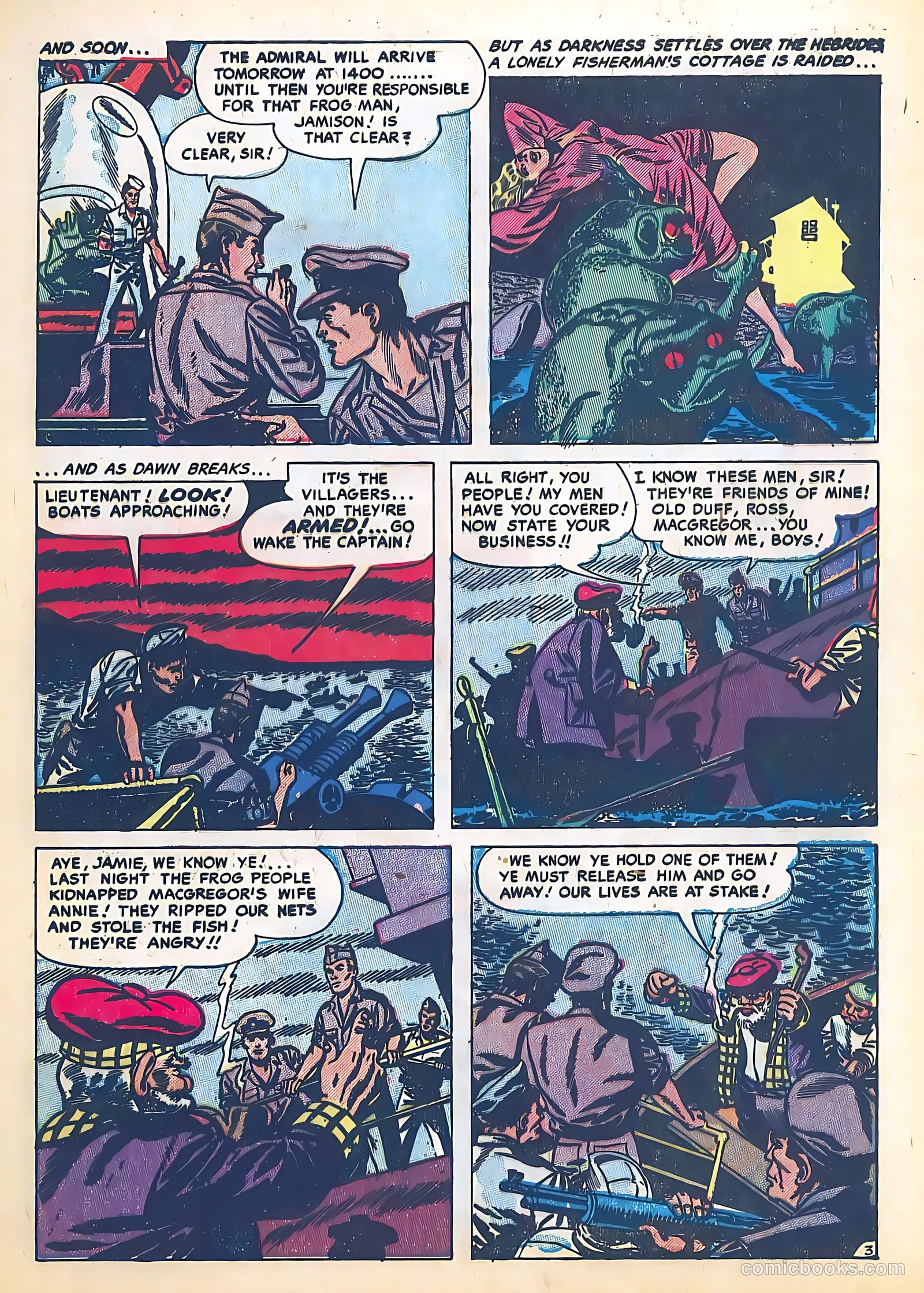 Frogman #5 (1952) — page 5 of 36