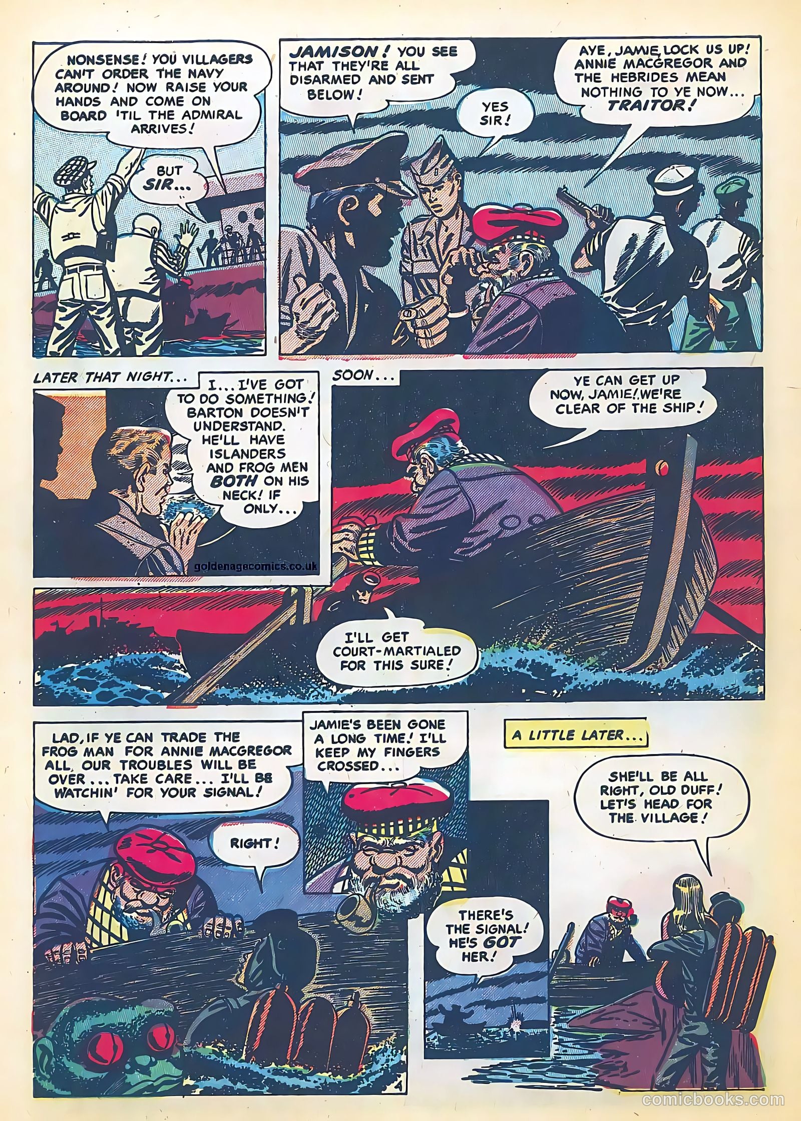 Frogman #5 (1952) — page 6 of 36