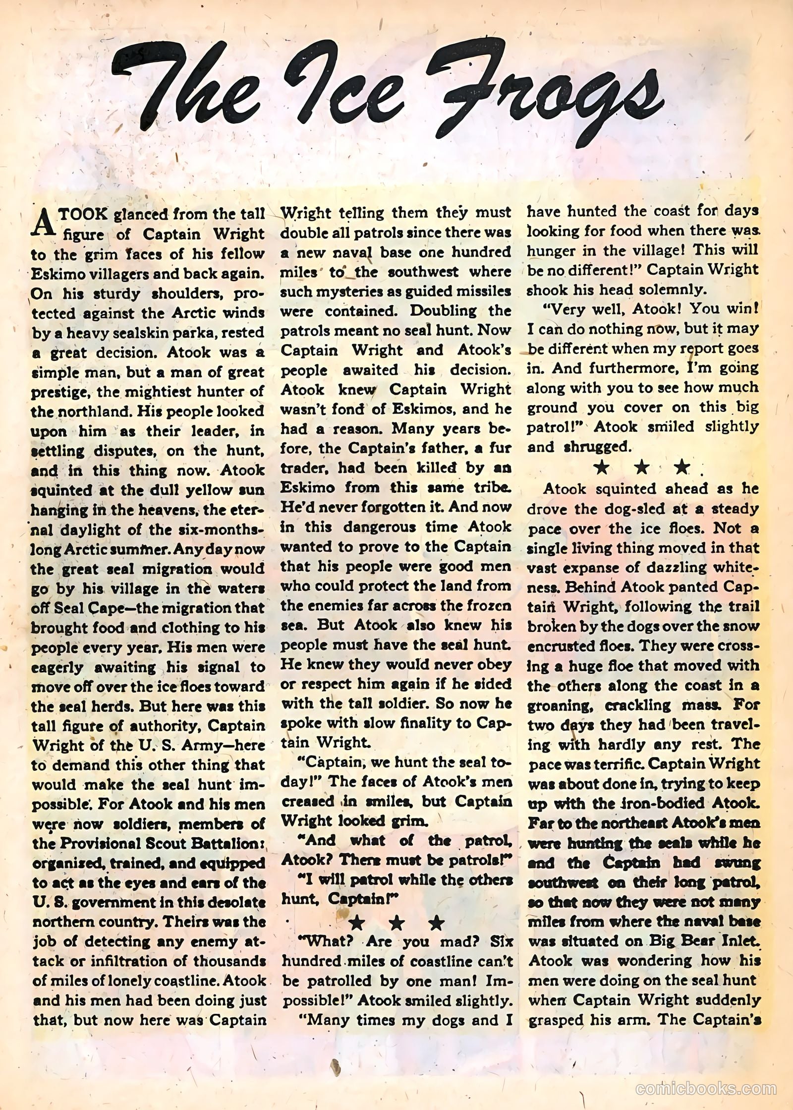Frogman #5 (1952) — page 18 of 36