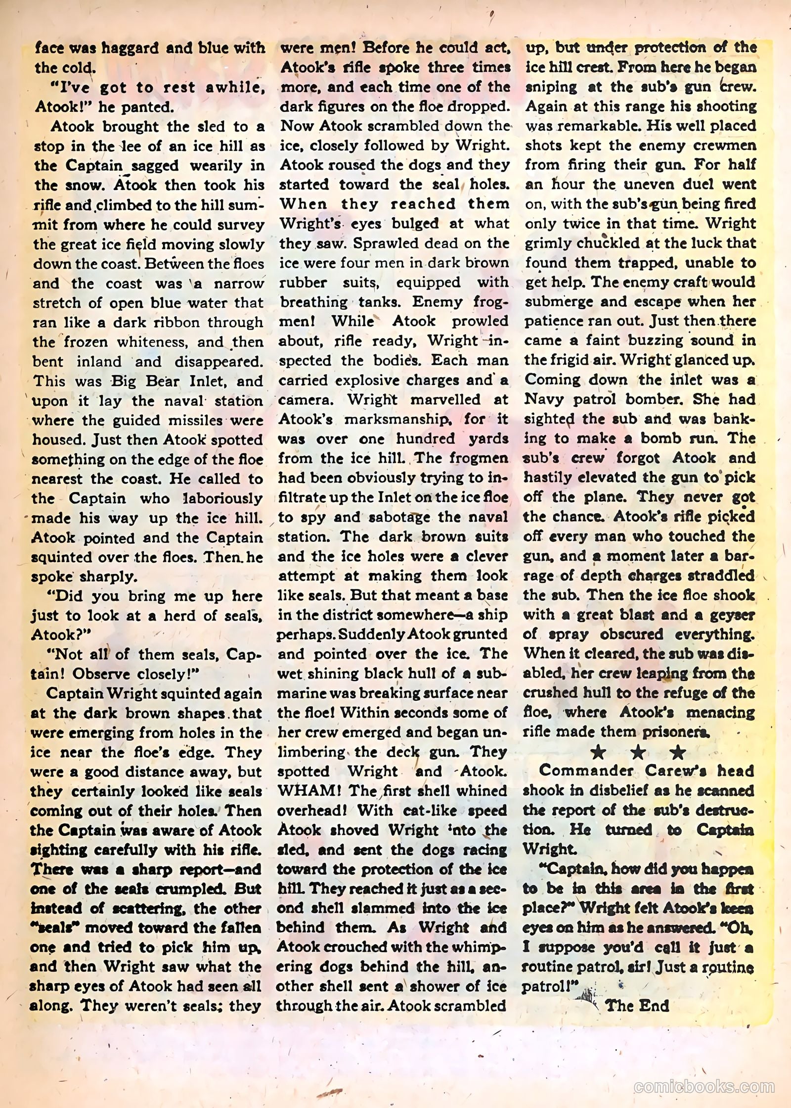 Frogman #5 (1952) — page 19 of 36