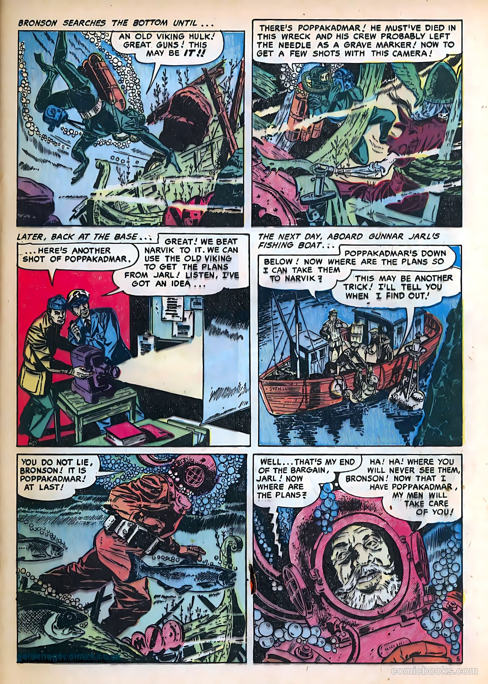 Frogman #5 (1952) — page 25 of 36