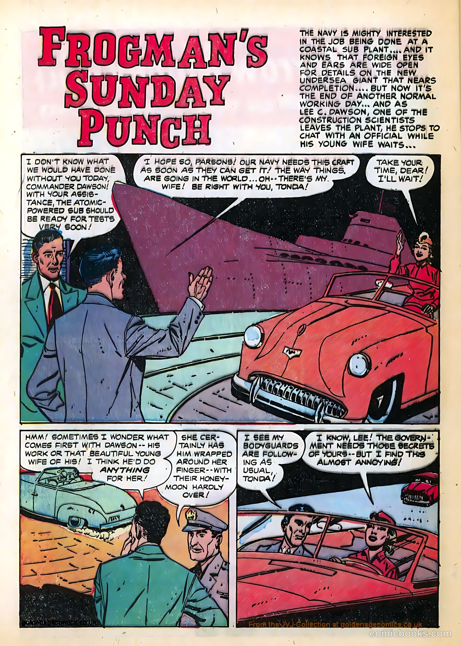 Frogman #5 (1952) — page 28 of 36