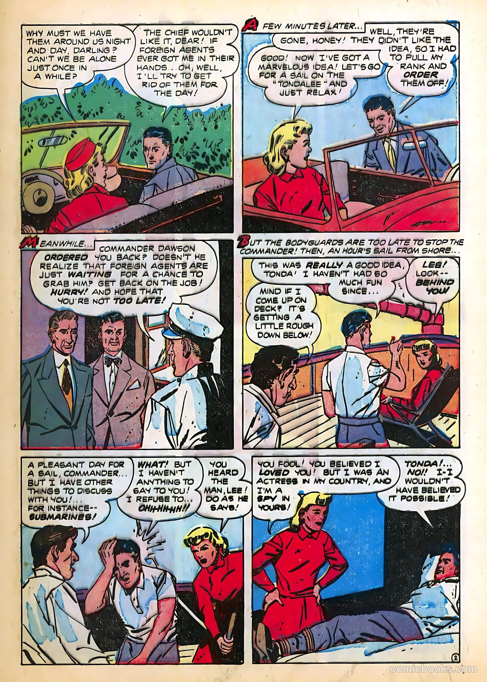 Frogman #5 (1952) — page 29 of 36