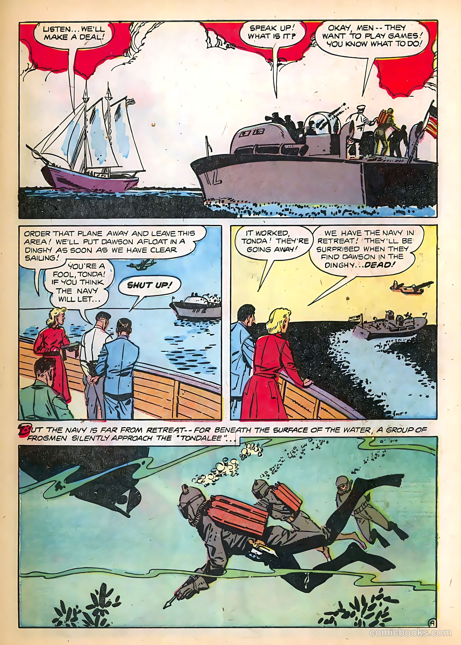 Frogman #5 (1952) — page 31 of 36