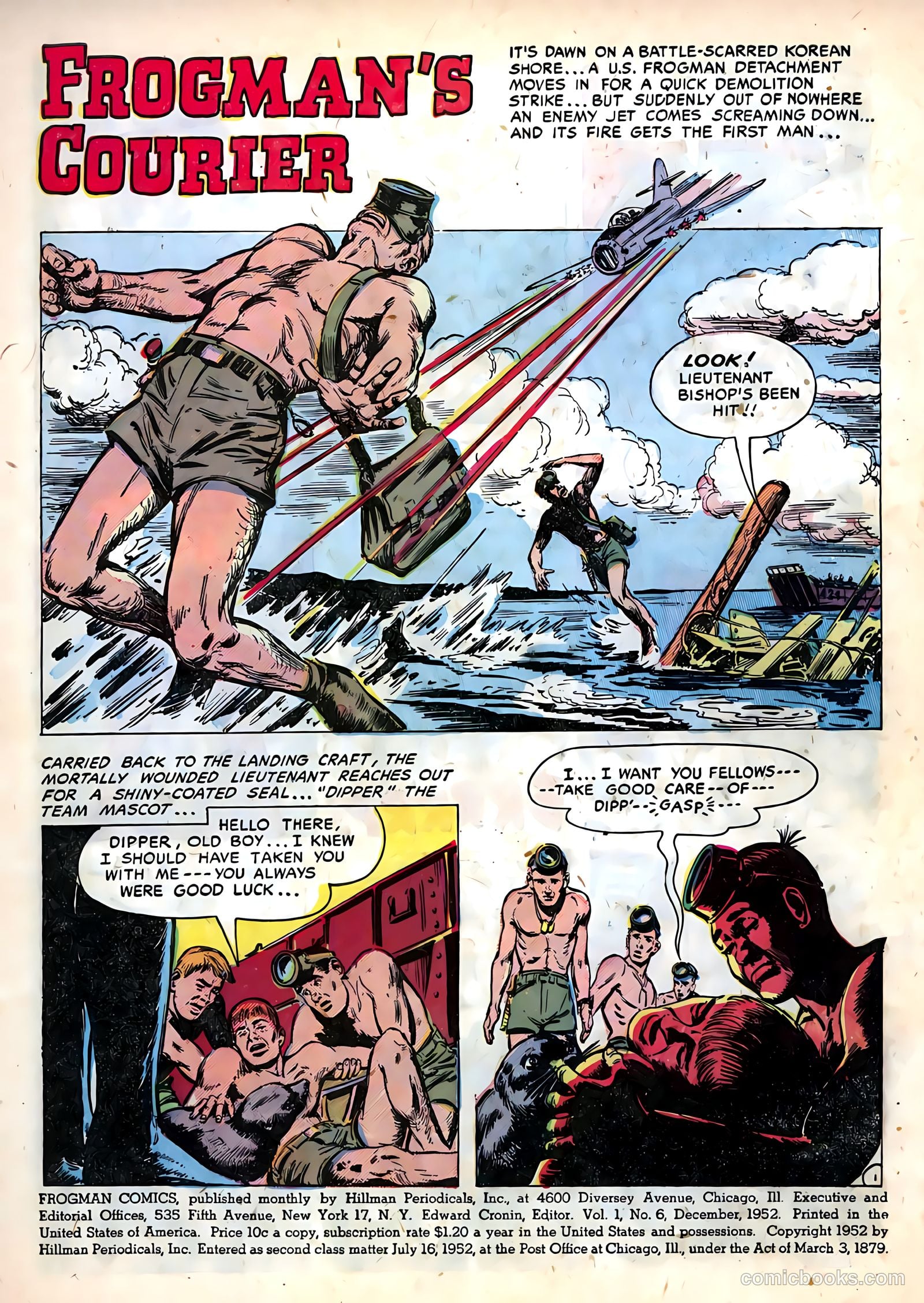 Frogman #6 (1954) — page 3 of 37