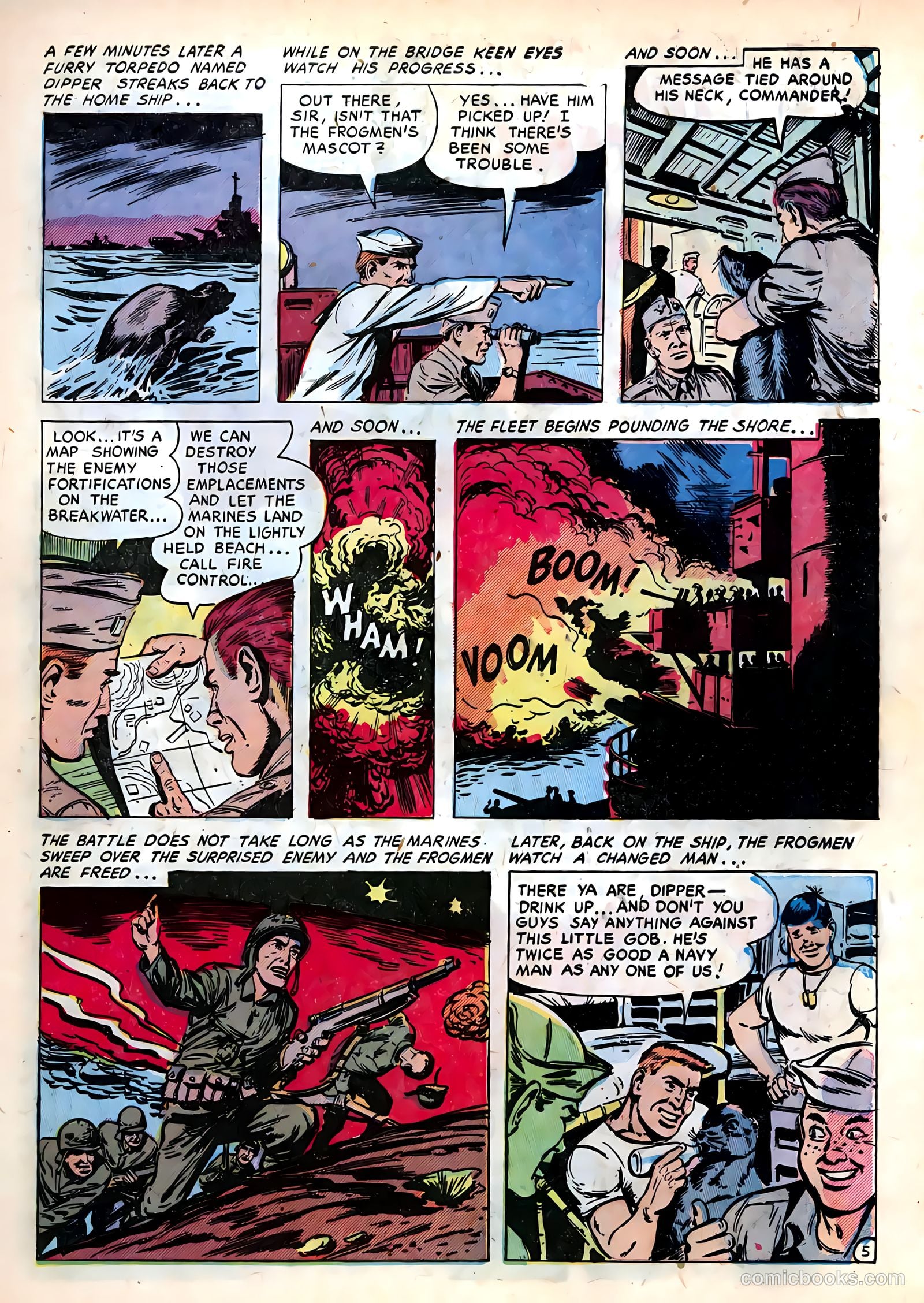 Frogman #6 (1954) — page 7 of 37
