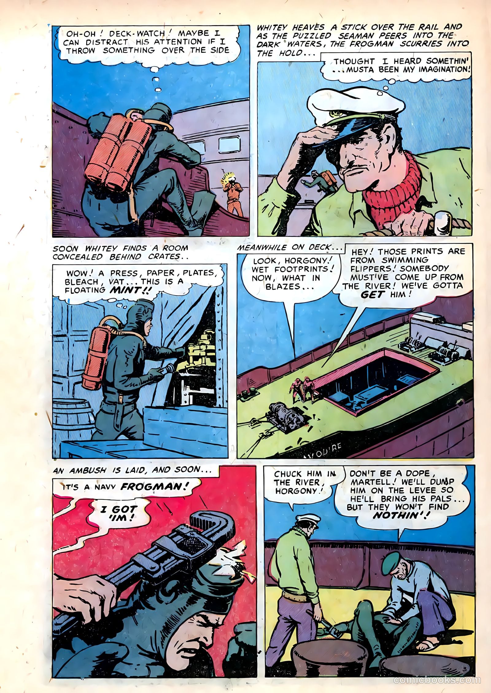Frogman #6 (1954) — page 10 of 37