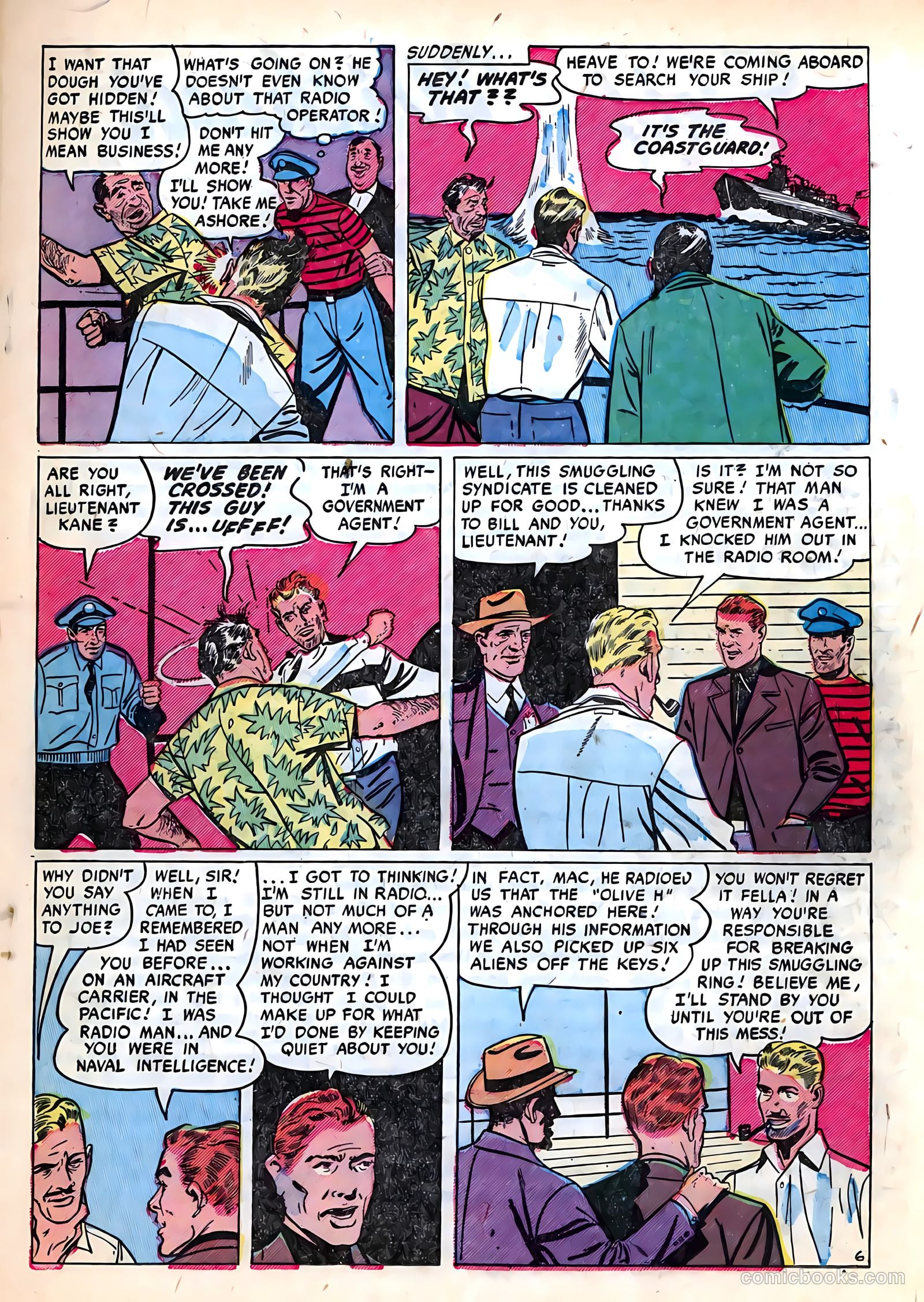 Frogman #6 (1954) — page 19 of 37