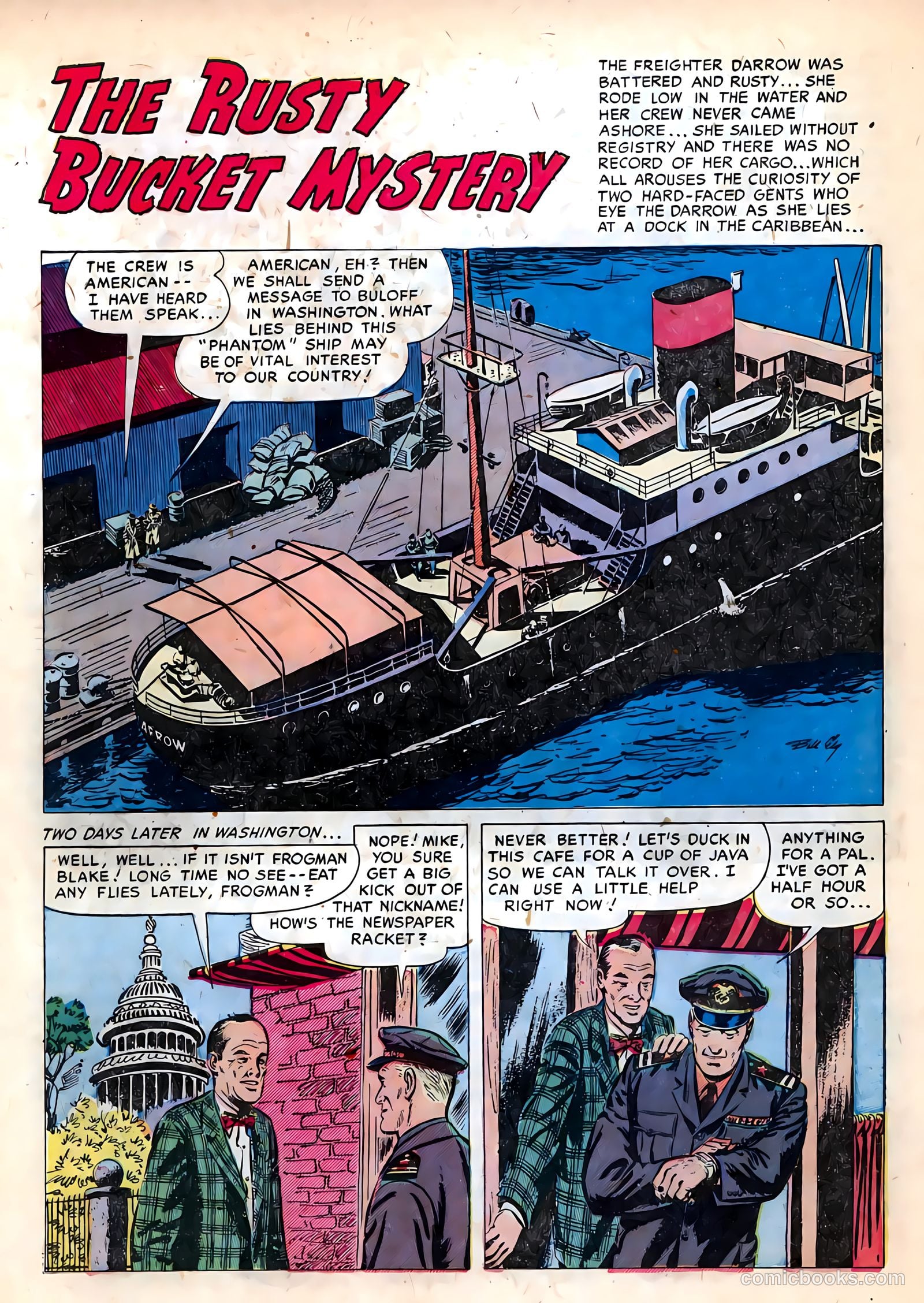 Frogman #6 (1954) — page 22 of 37