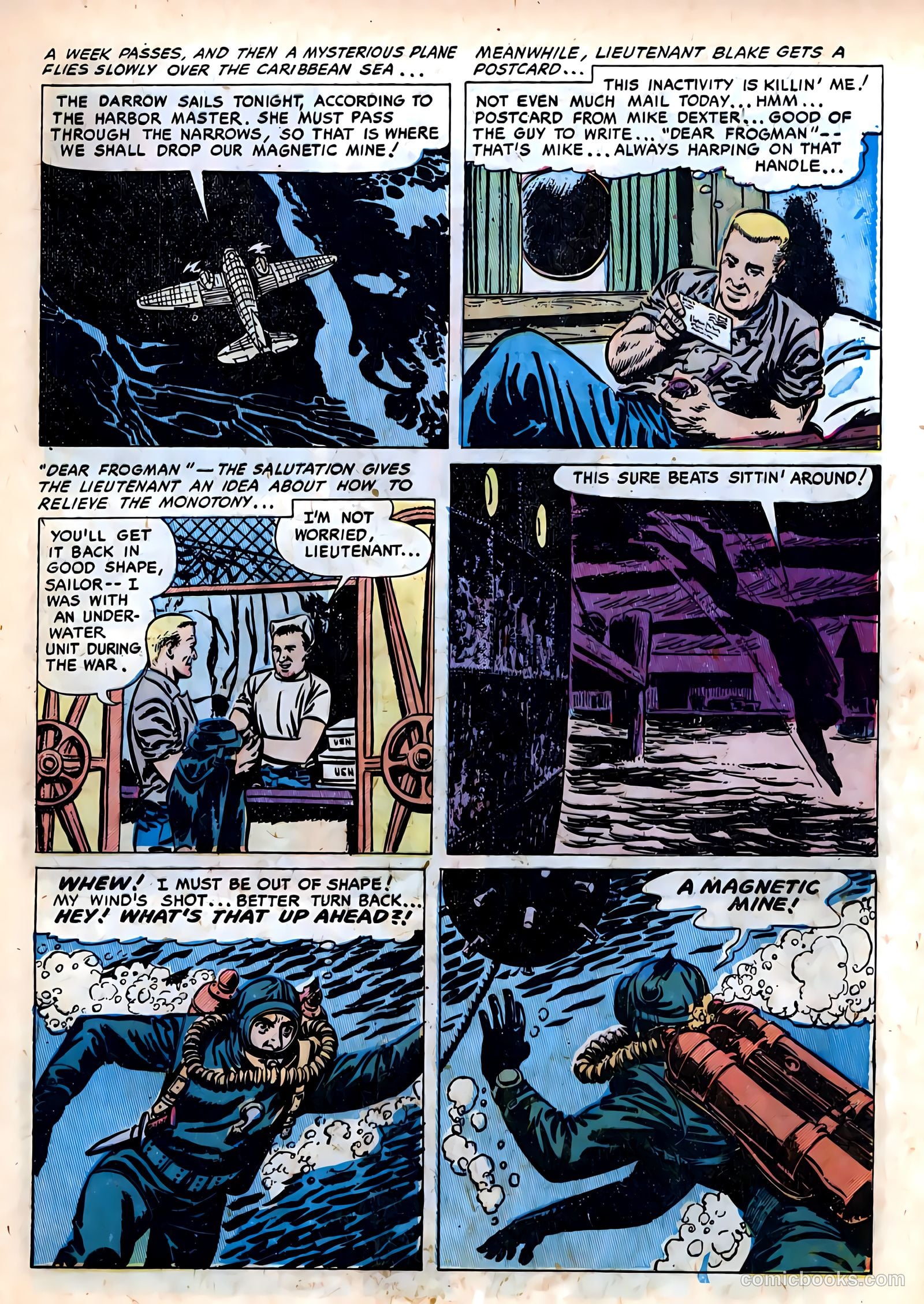 Frogman #6 (1954) — page 25 of 37