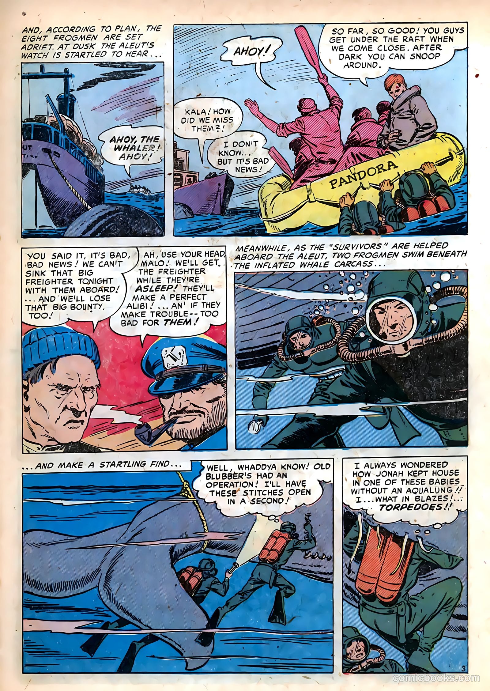 Frogman #6 (1954) — page 31 of 37
