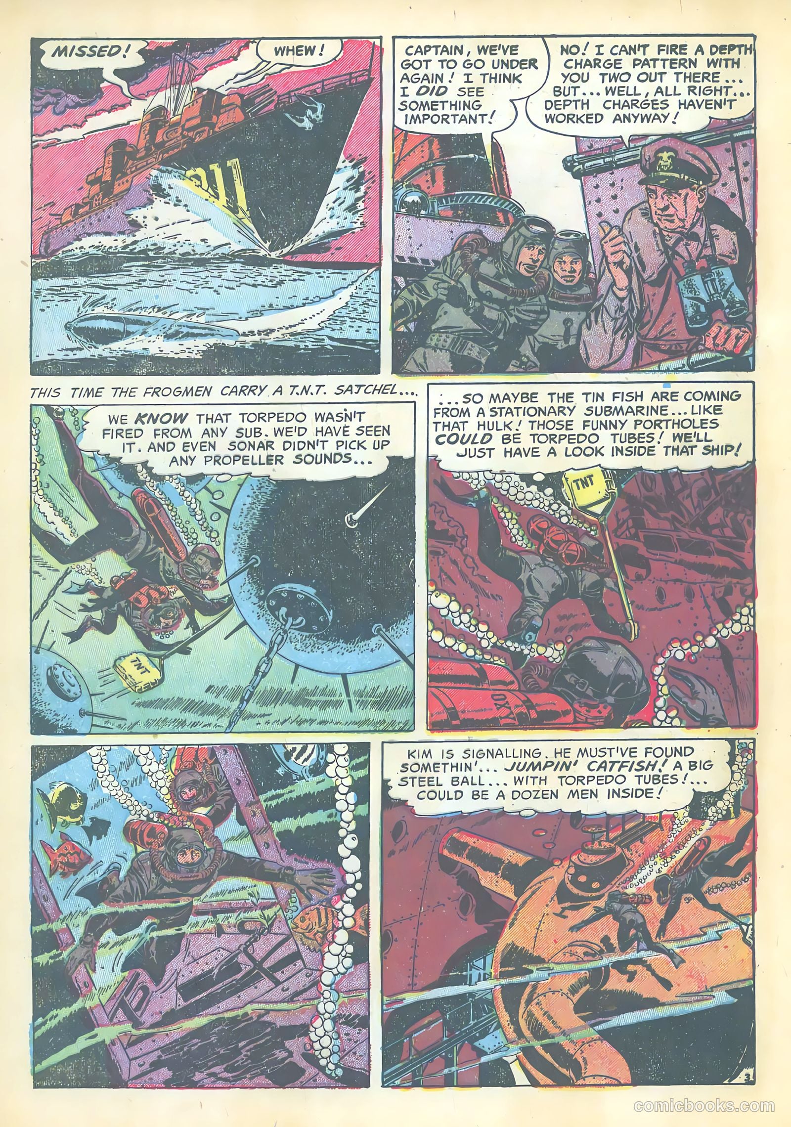 Frogman #7 (1953) — page 5 of 36