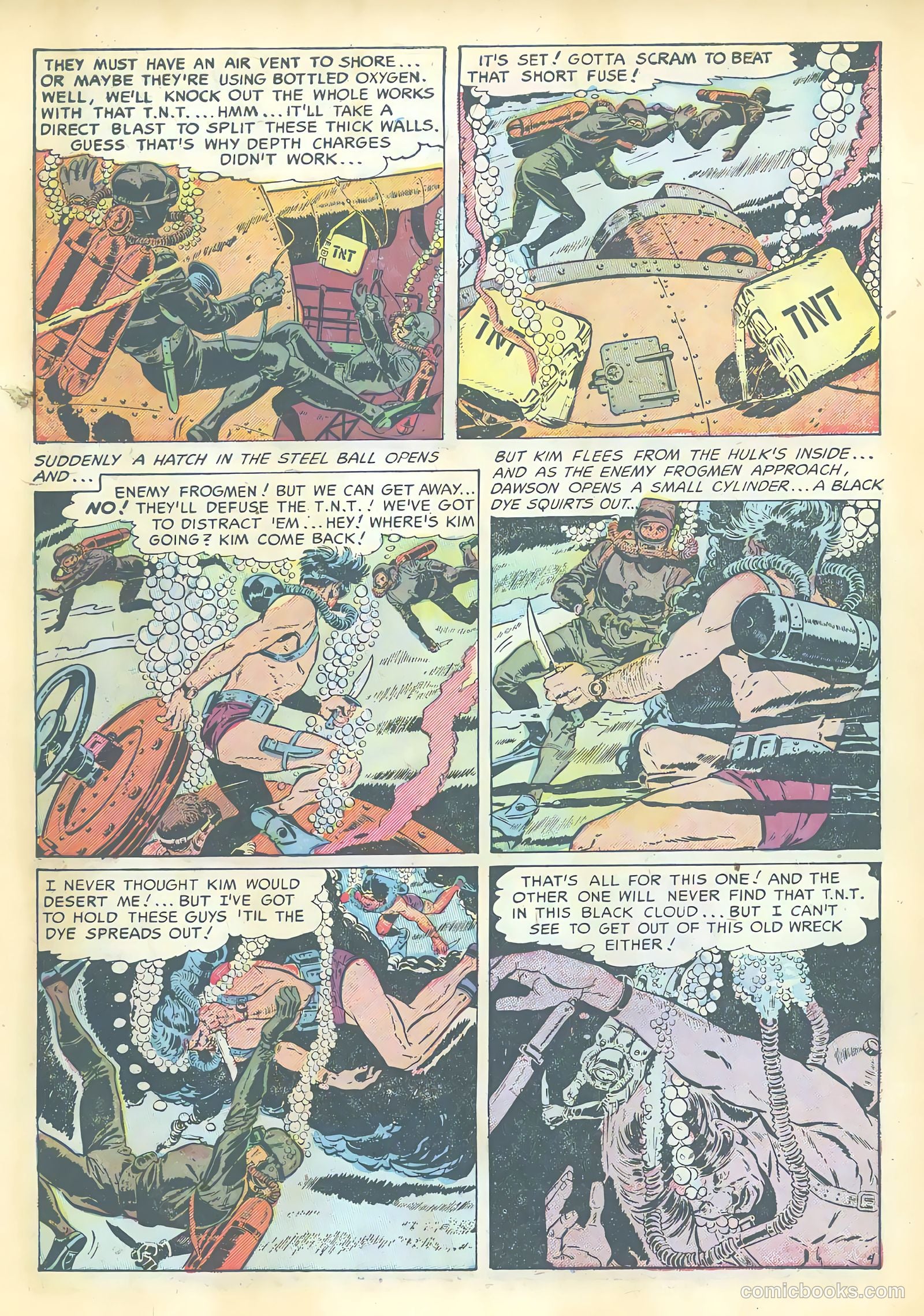 Frogman #7 (1953) — page 6 of 36