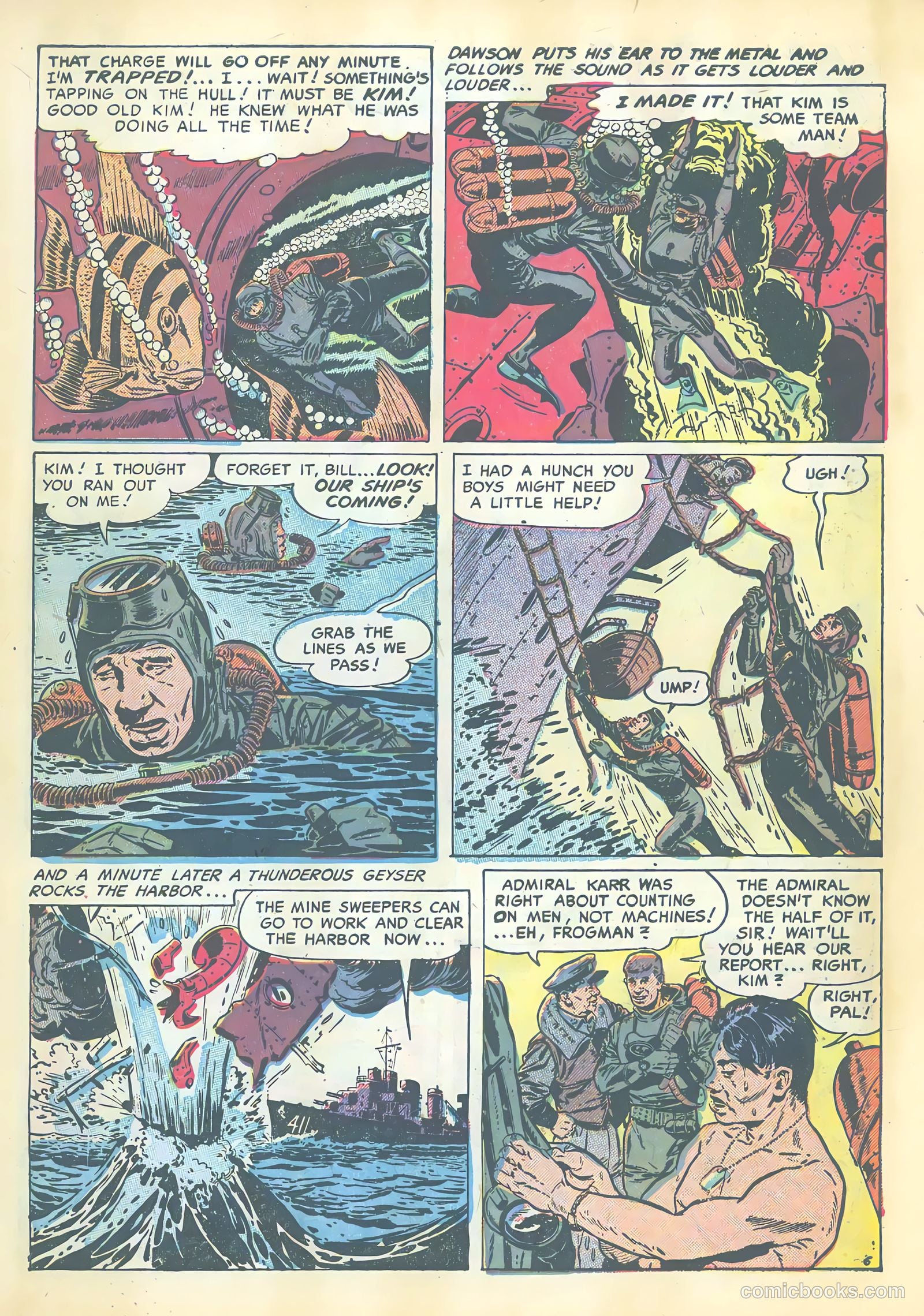 Frogman #7 (1953) — page 7 of 36
