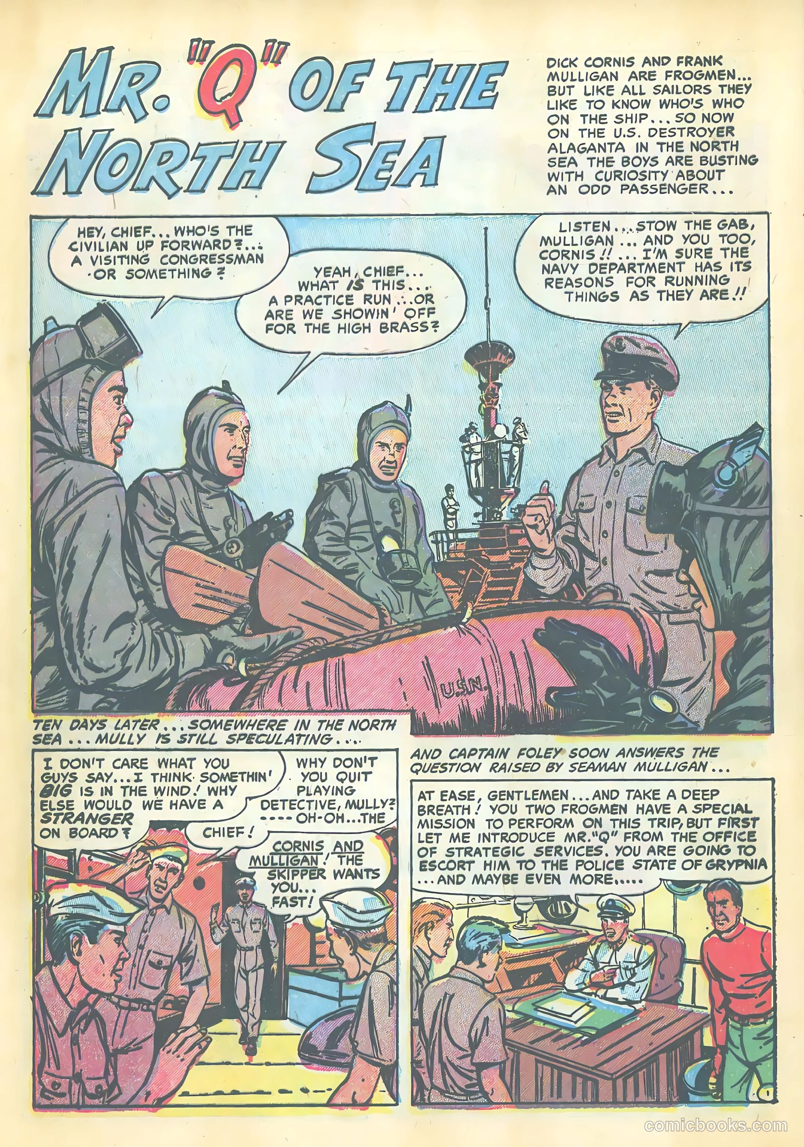 Frogman #7 (1953) — page 8 of 36