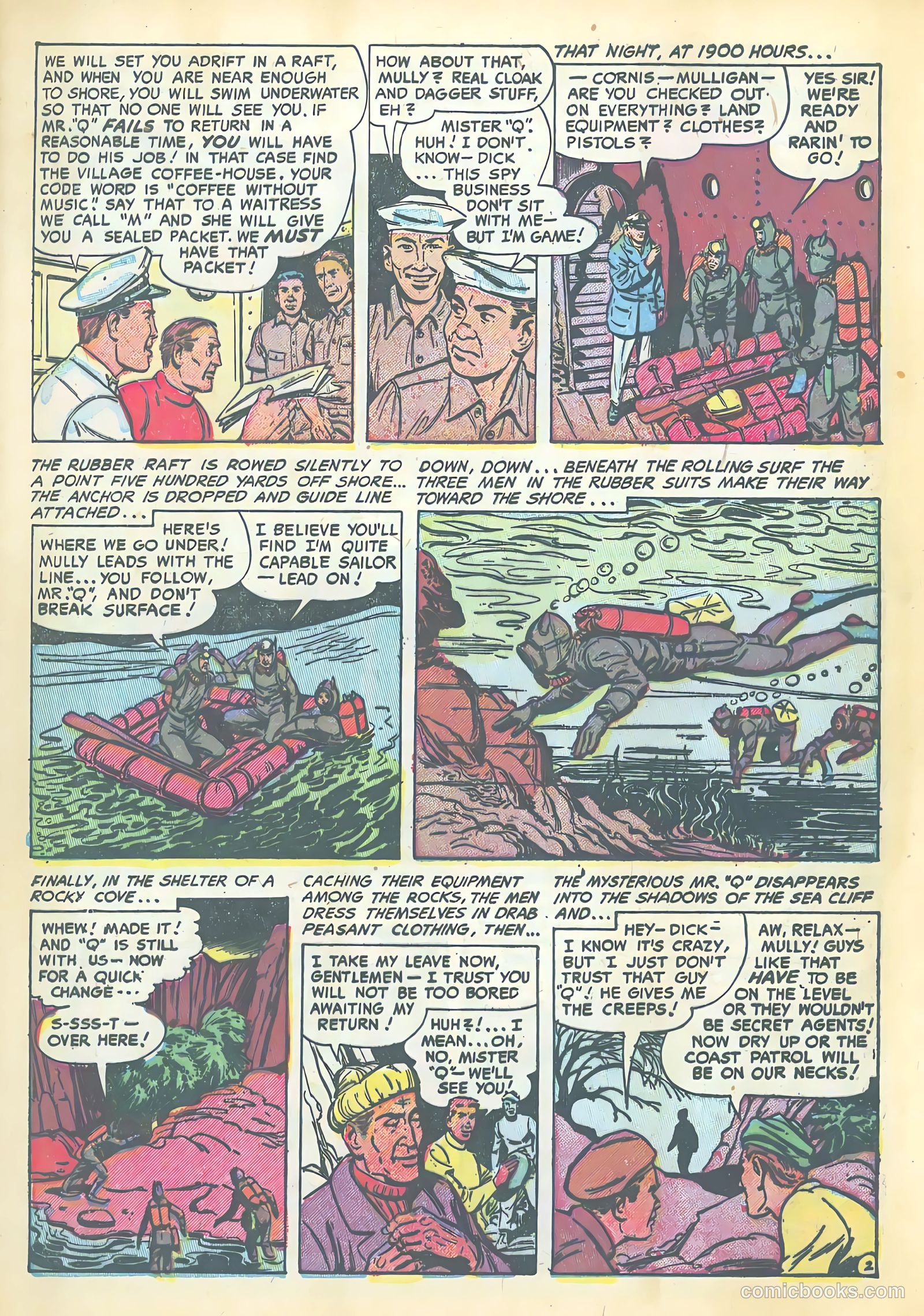Frogman #7 (1953) — page 9 of 36