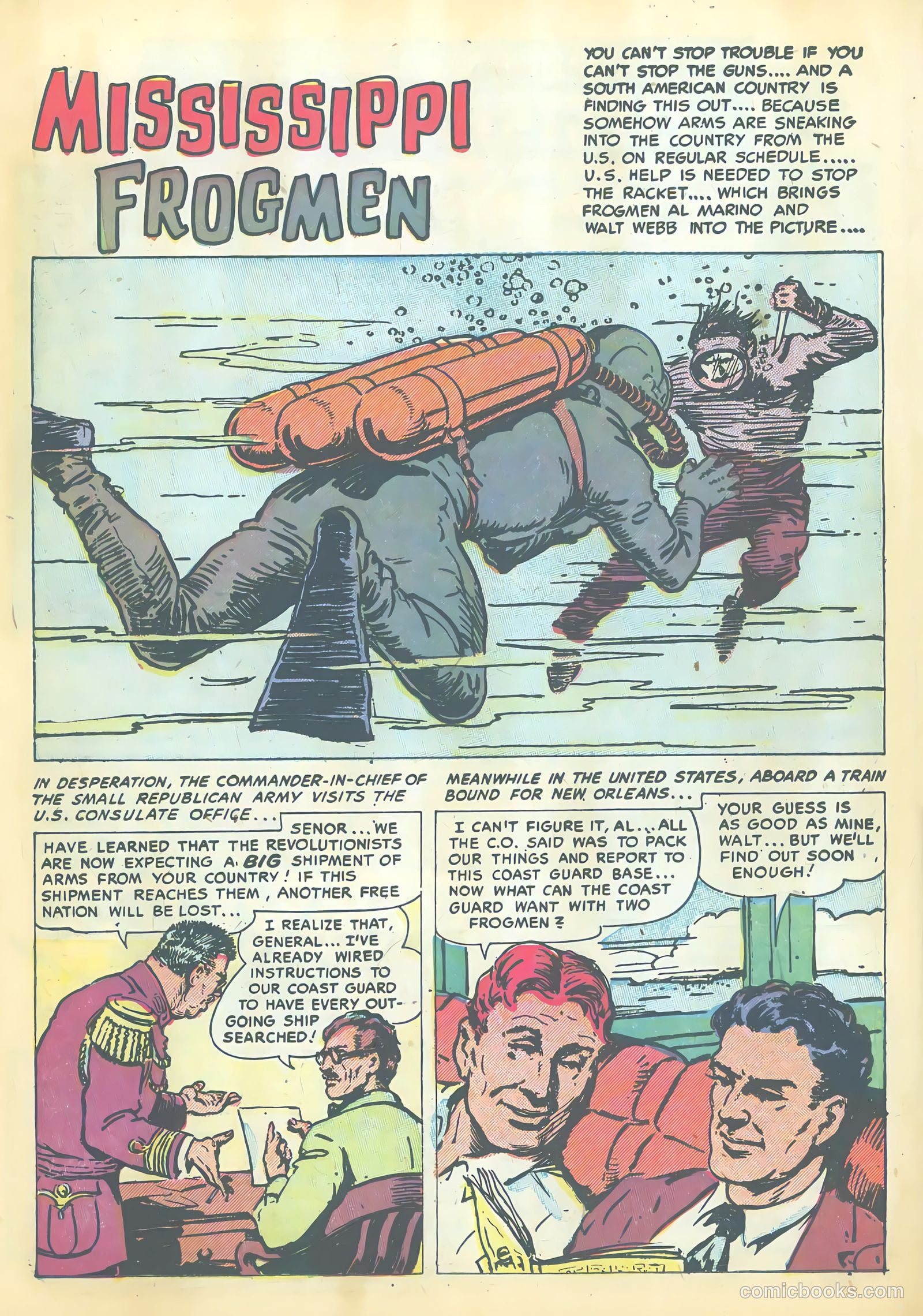 Frogman #7 (1953) — page 14 of 36