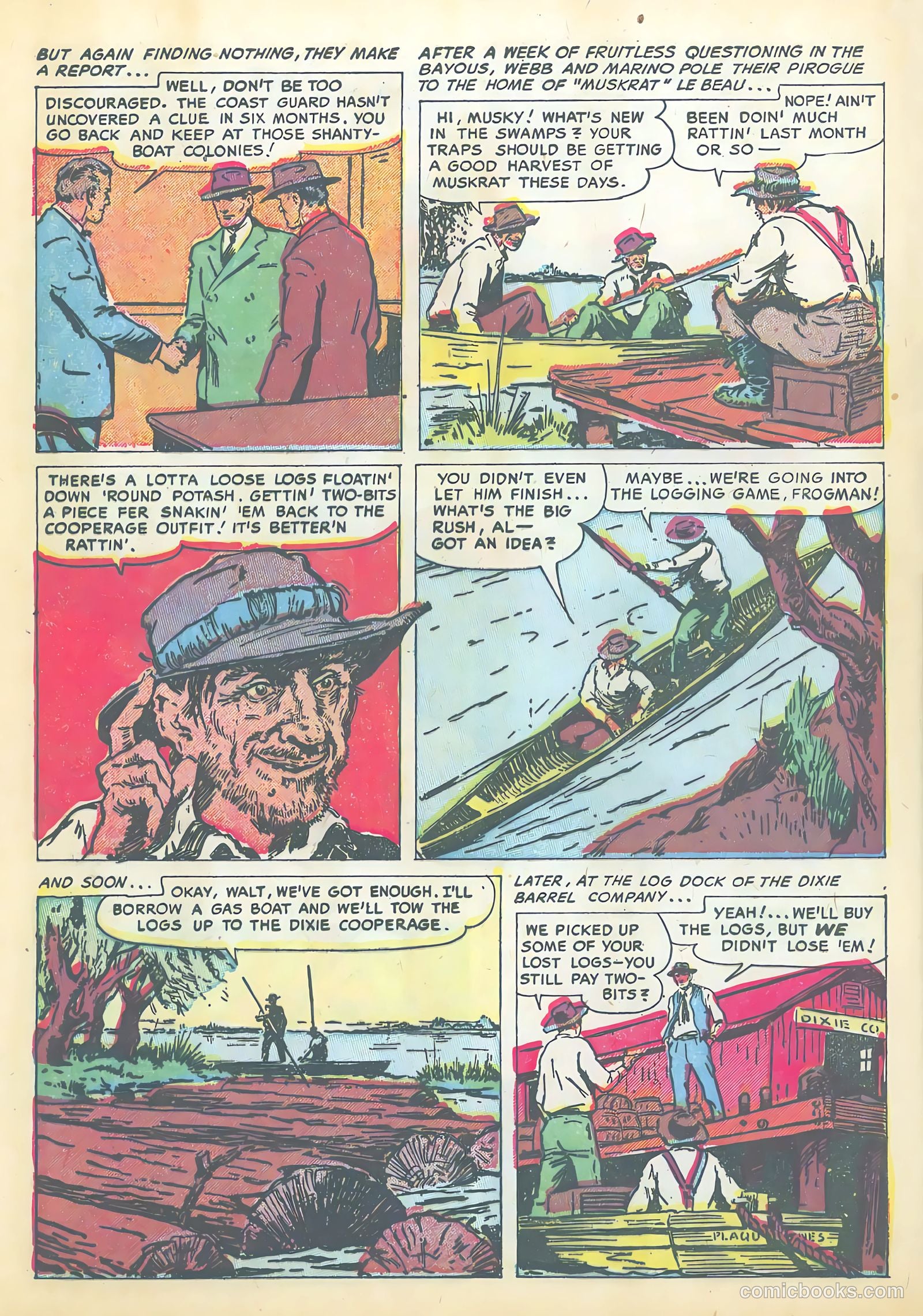 Frogman #7 (1953) — page 16 of 36
