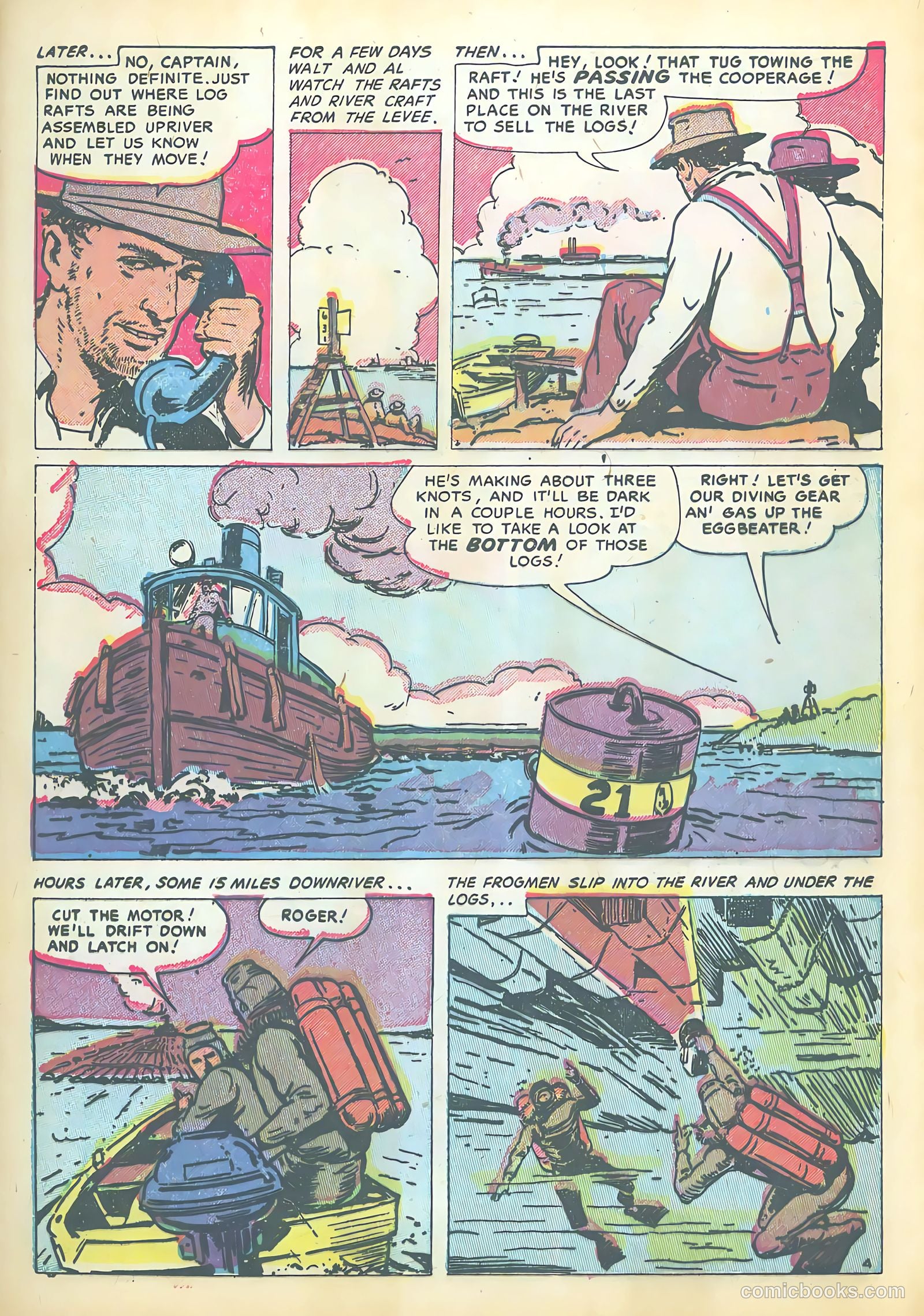 Frogman #7 (1953) — page 17 of 36