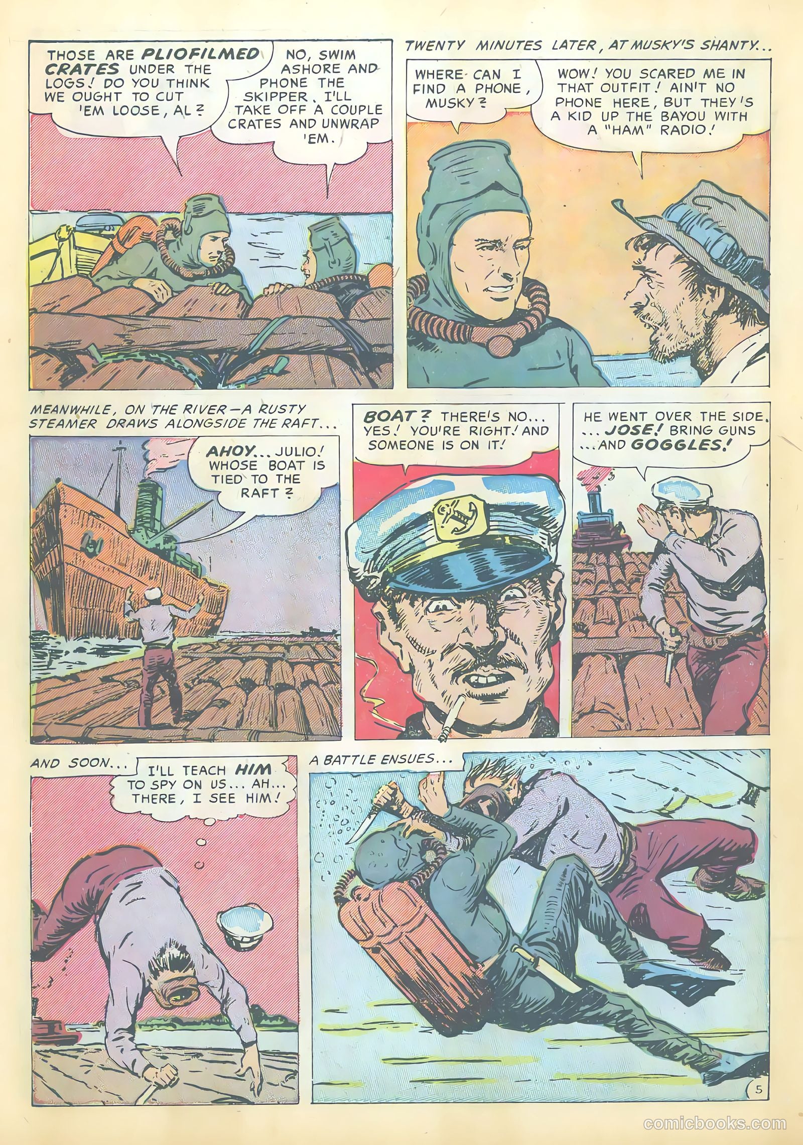 Frogman #7 (1953) — page 18 of 36