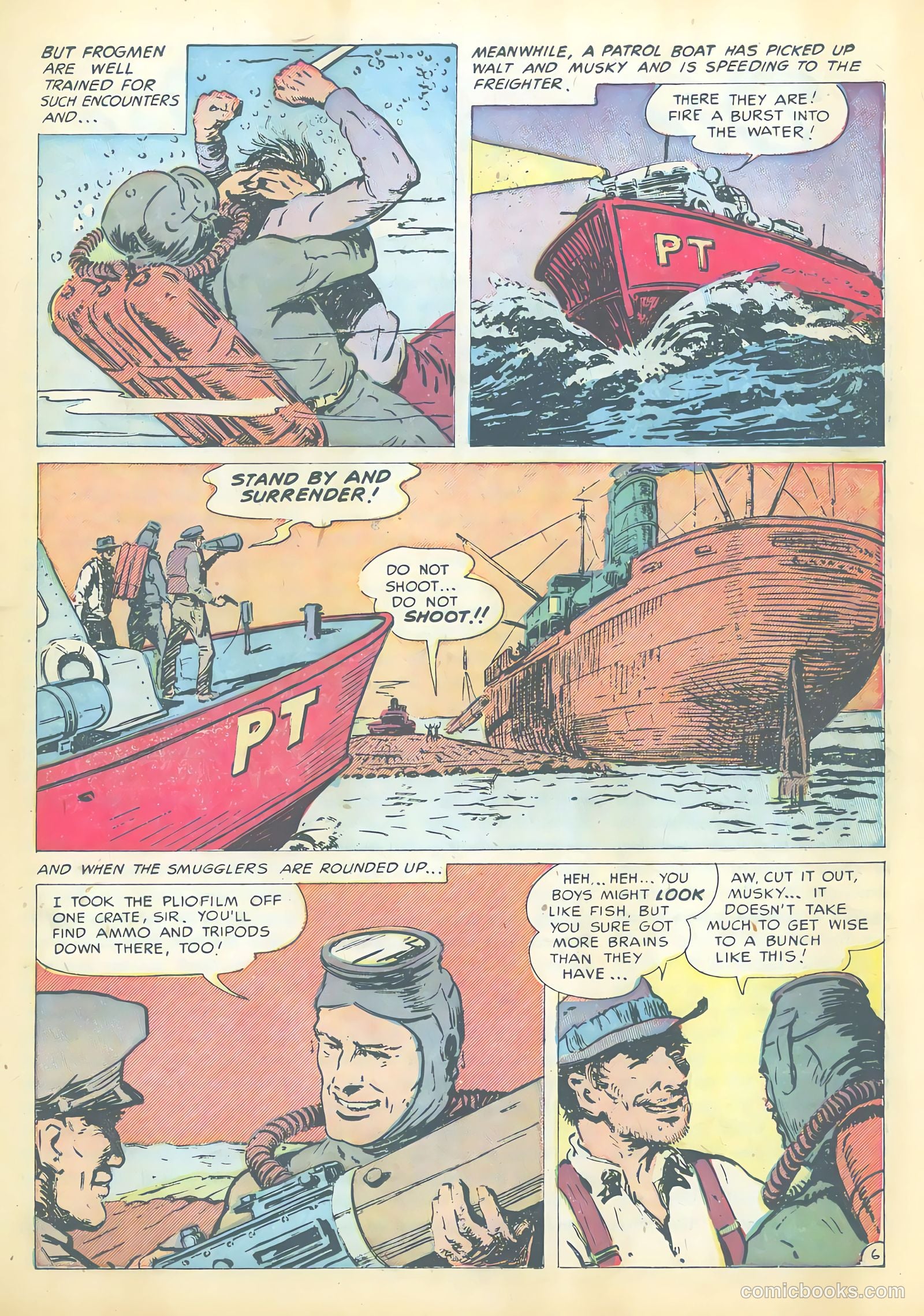 Frogman #7 (1953) — page 19 of 36