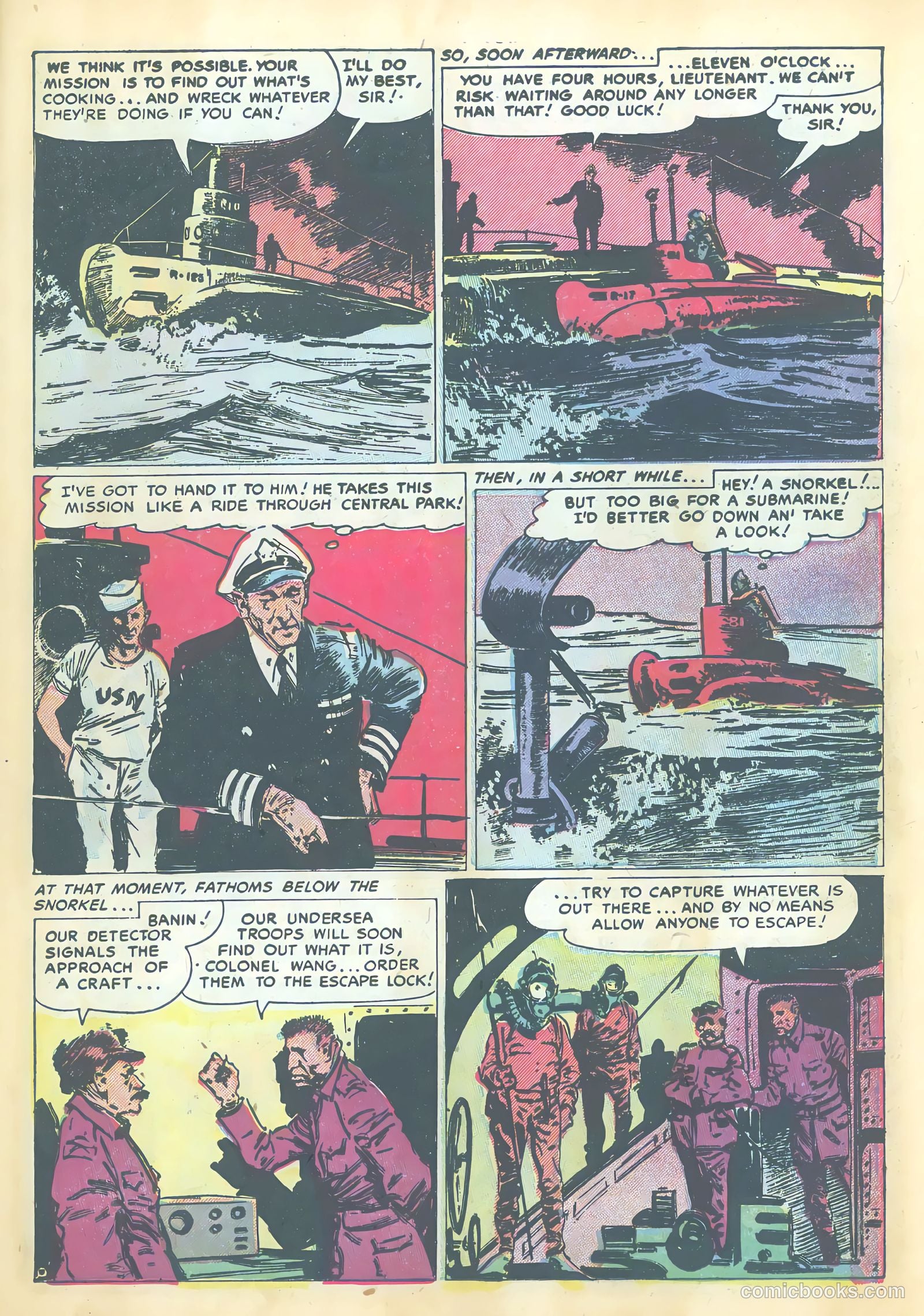 Frogman #7 (1953) — page 23 of 36