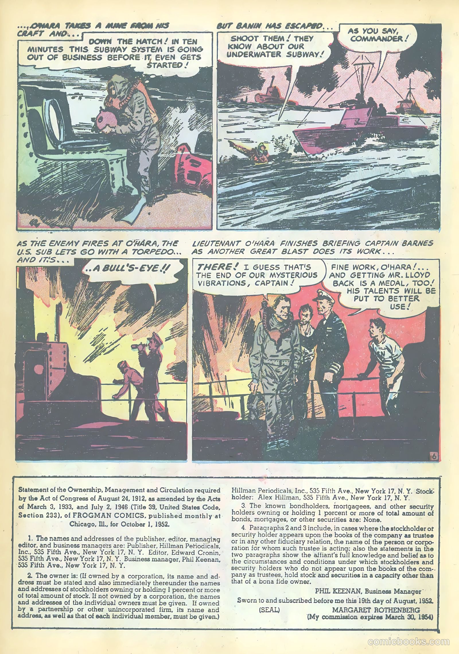 Frogman #7 (1953) — page 27 of 36
